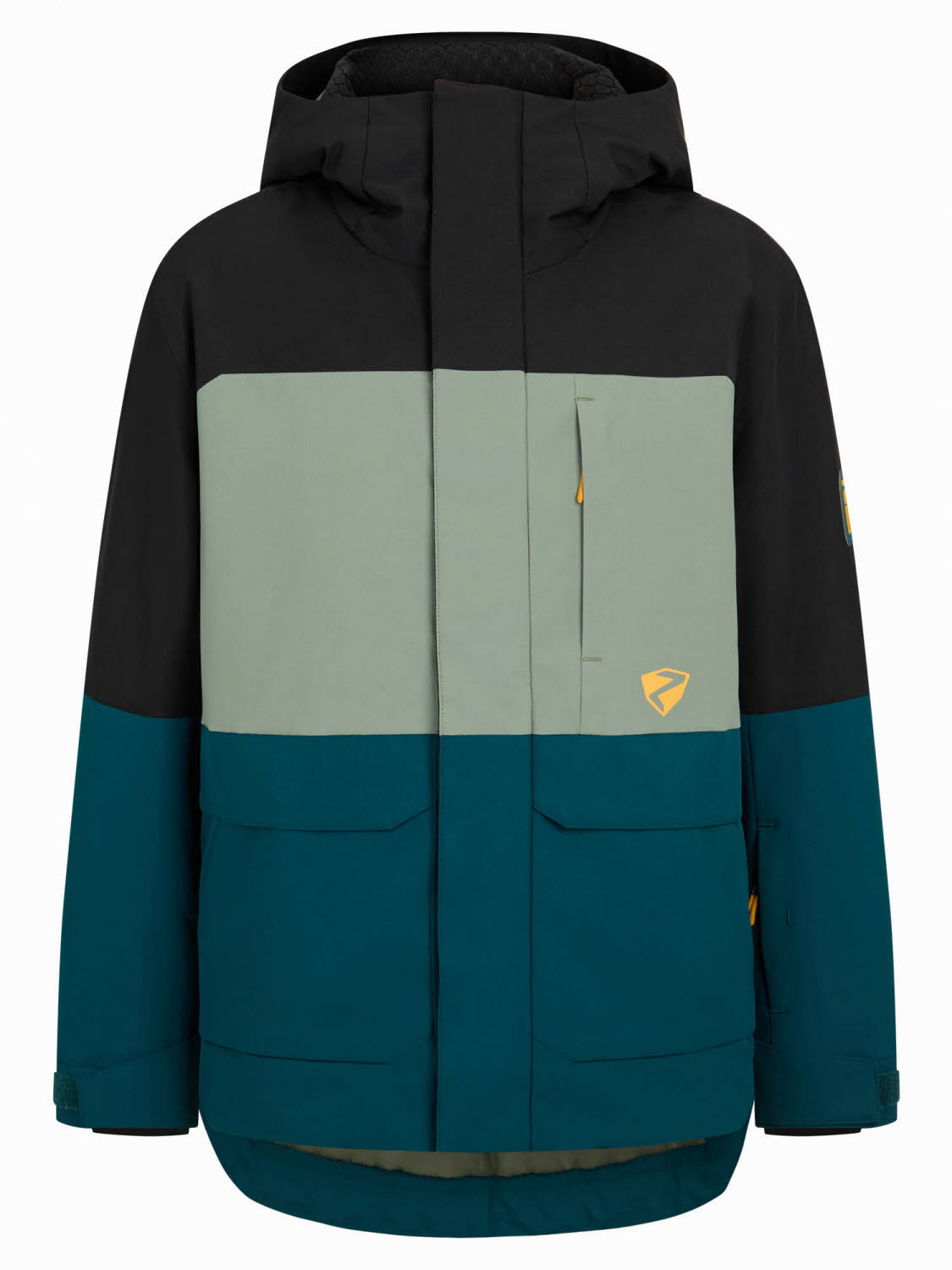 Ziener ALIM-Z Jacket Junior Kinder Skijacke Schneejacke blau