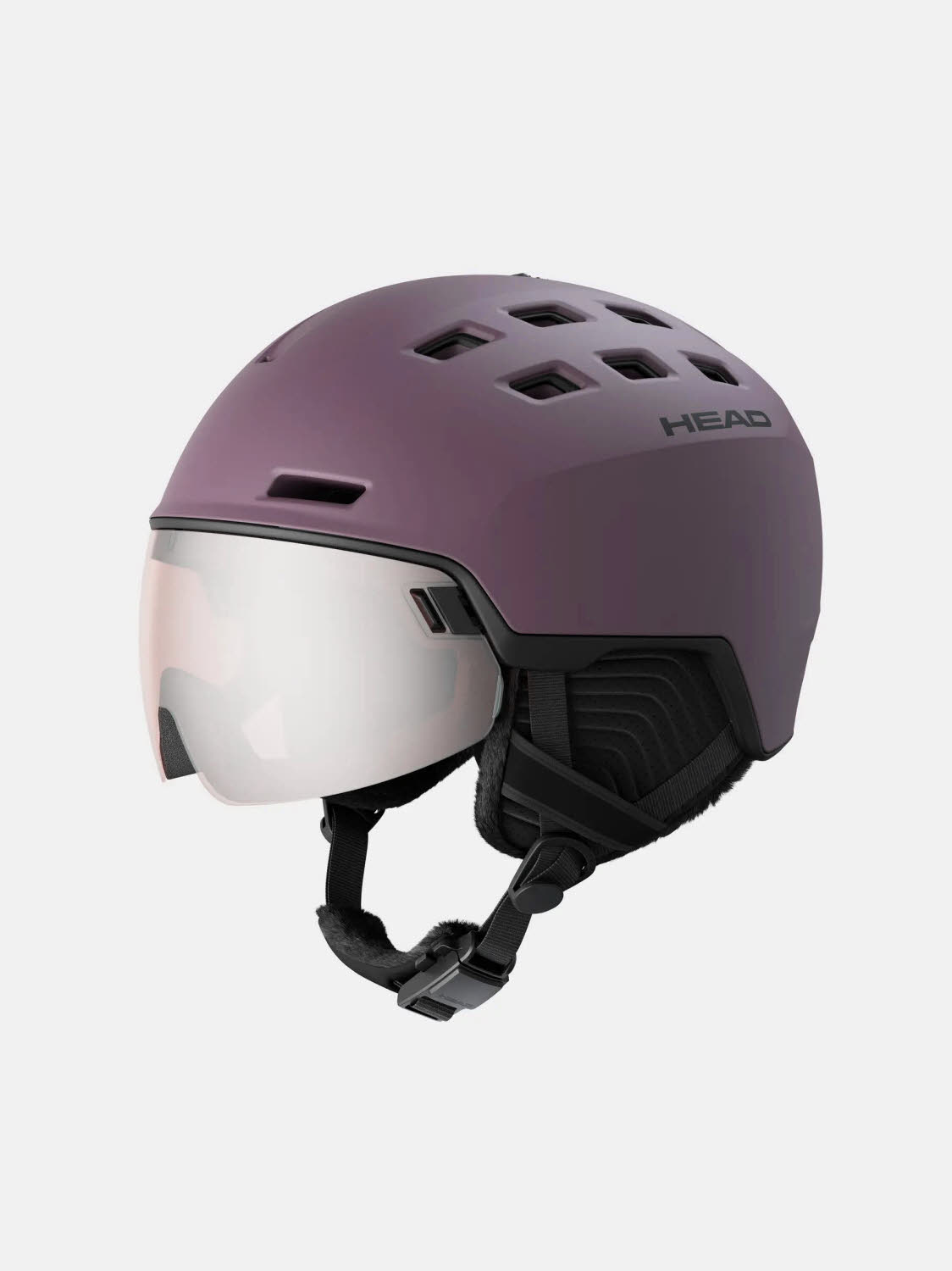 Head Rachel Damen Skihelm mit Visier dark purple