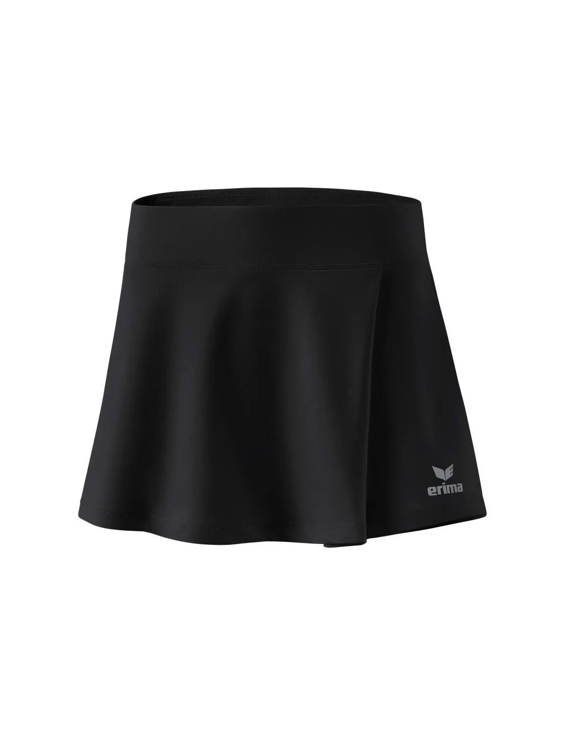 Erima PERFORMANCE SKIRT Mädchen Rock Tennisrock schwarz