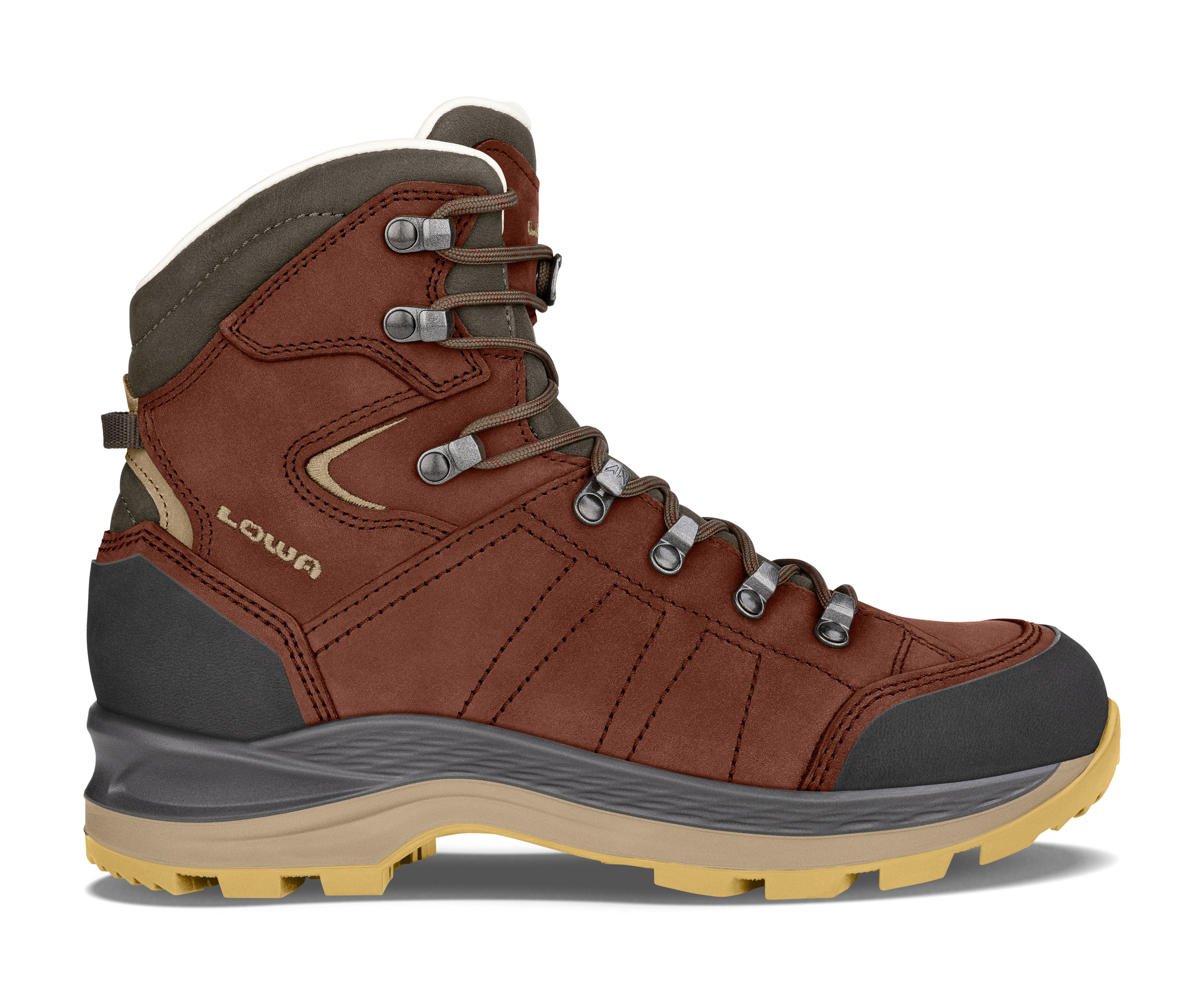 Lowa Lady Sport LL Damen Trekkingschuhe Wanderschuhe rot