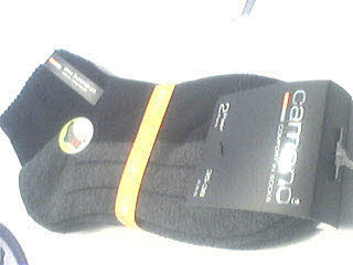 Camano Sport Pro Quarter 2 Paar Tex Funktionssocken kurze Socken Unisex schwarz NEU