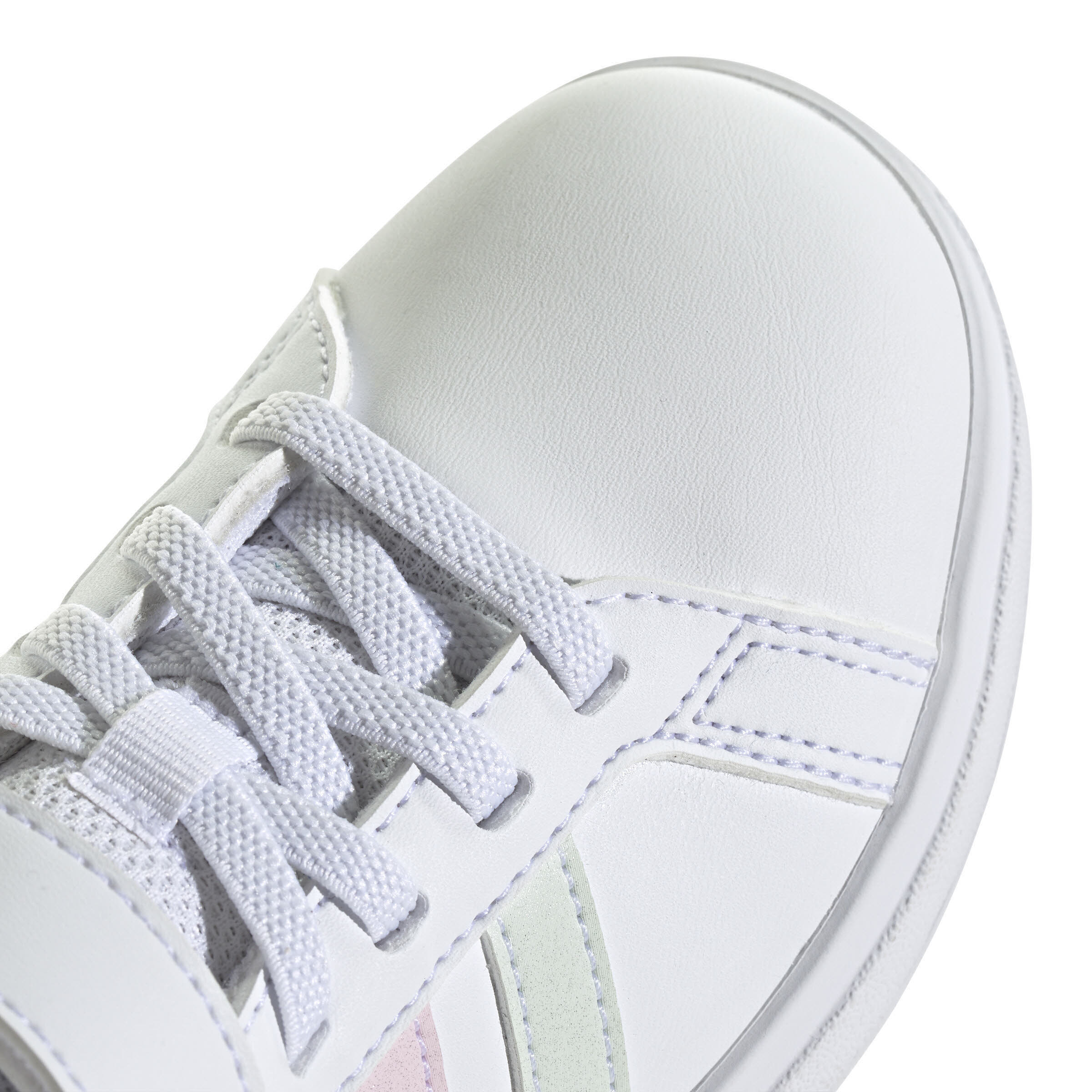adidas Grand Court 2.0 Kids Schuh Mädchen Sneaker weiß/pink