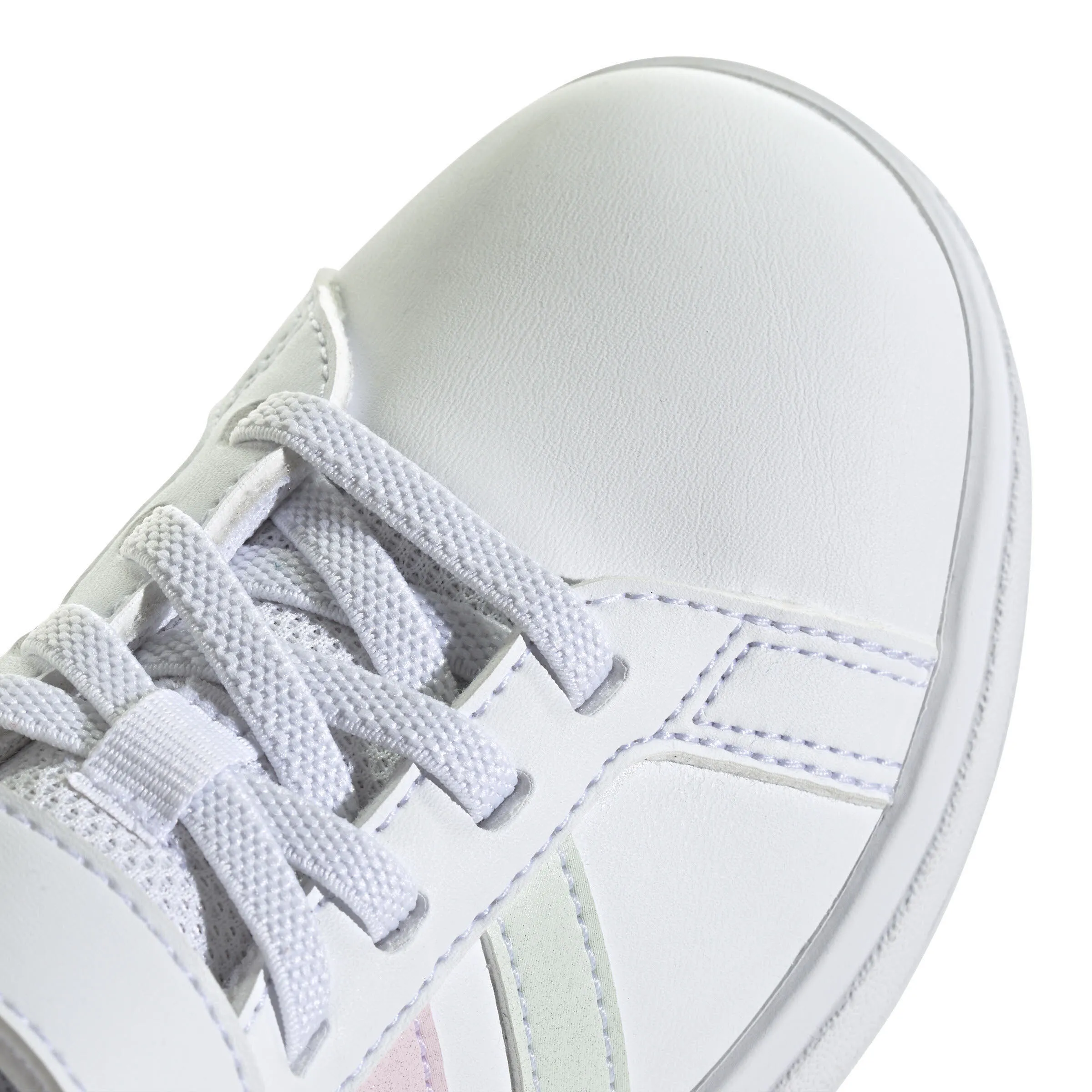 adidas Grand Court 2.0 Kids Schuh Mädchen Sneaker weiß/pink