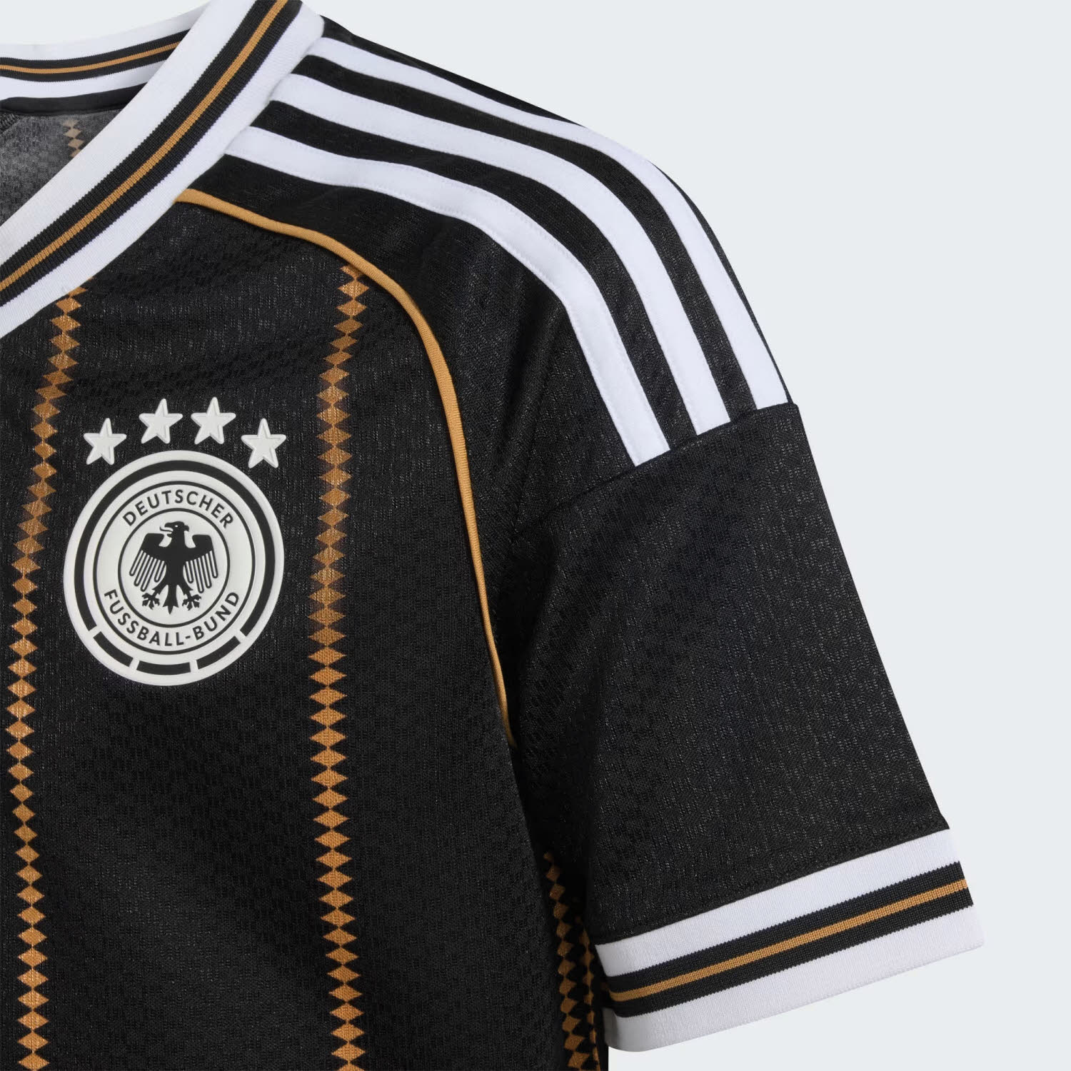 adidas DFB Kinder Ausweichtrikot 26 schwarz