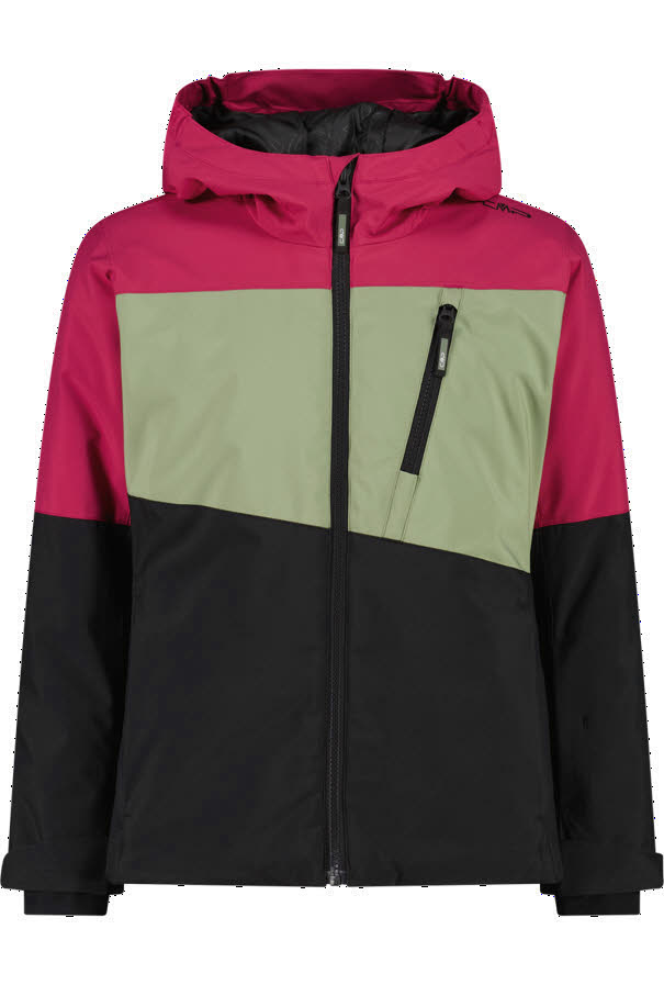 CAMPAGNOLO MÄ JACKET FIX HOOD Kinder Ski-/Snowboardjacke Mädchen amaranto