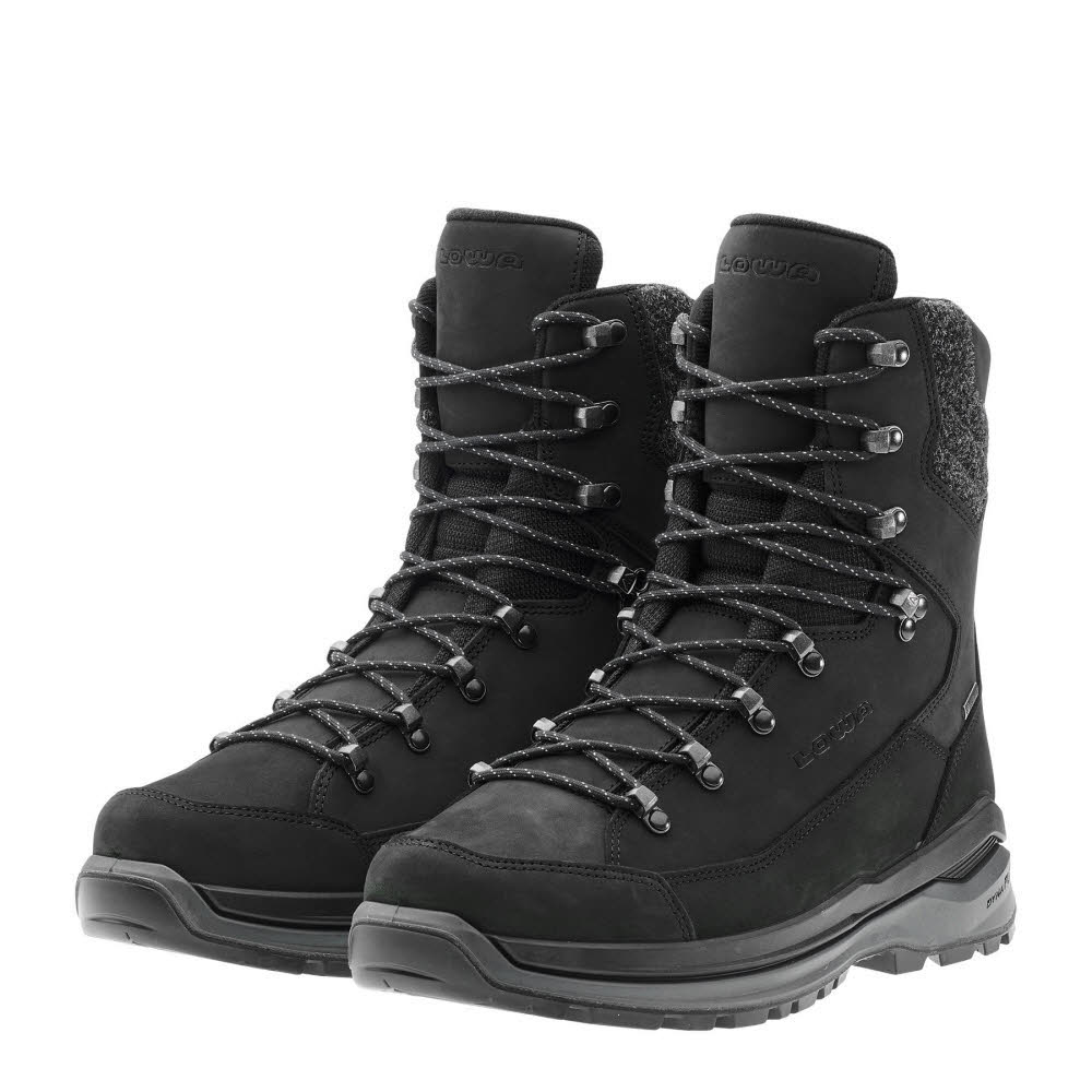 Lowa RENEGADE EVO ICE 2 GTX Herren Winterstiefel Winterboots schwarz/grau