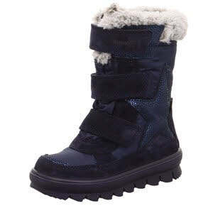 Superfit FLAVIA Winterstiefel Kinder dunkelblau lila