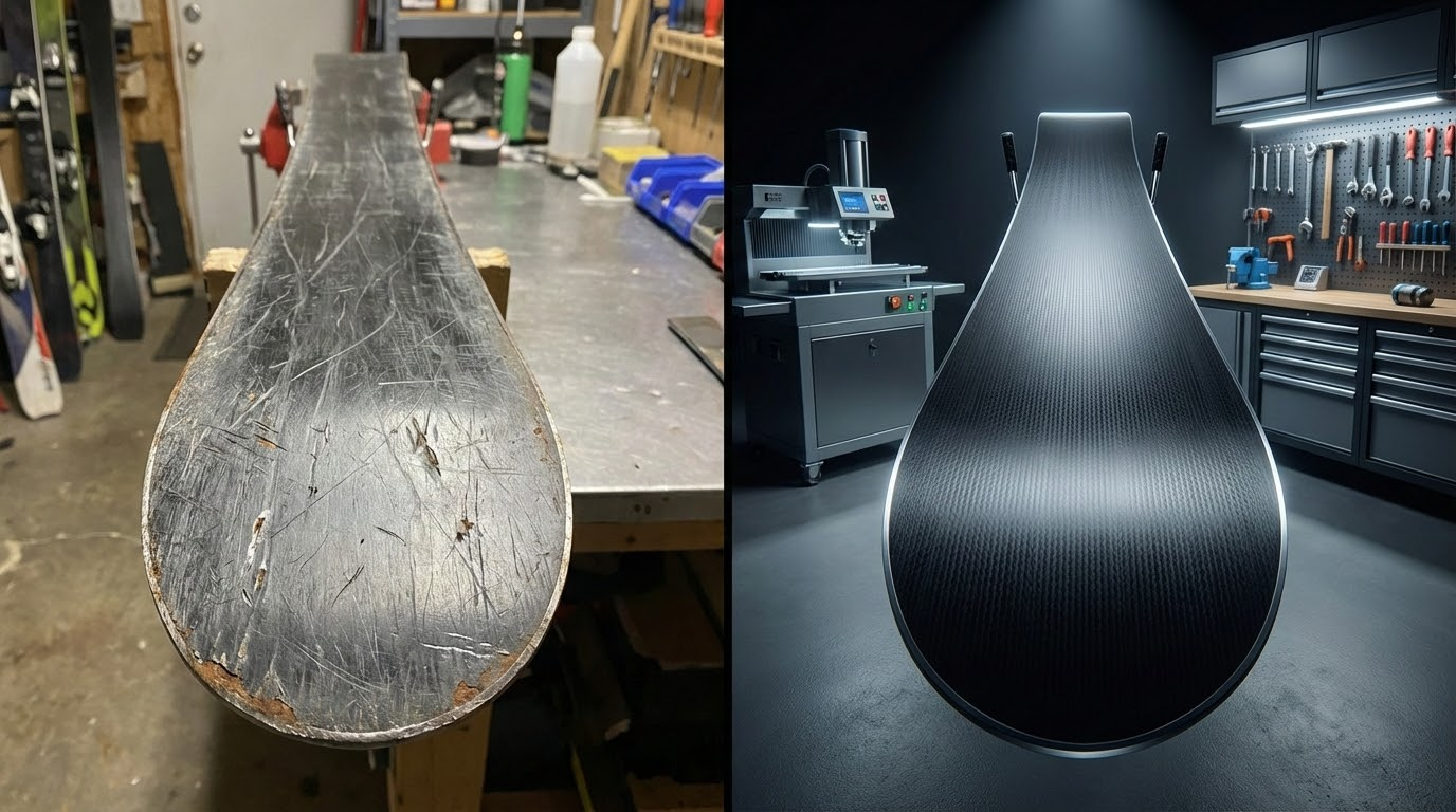 Professioneller Skiservice