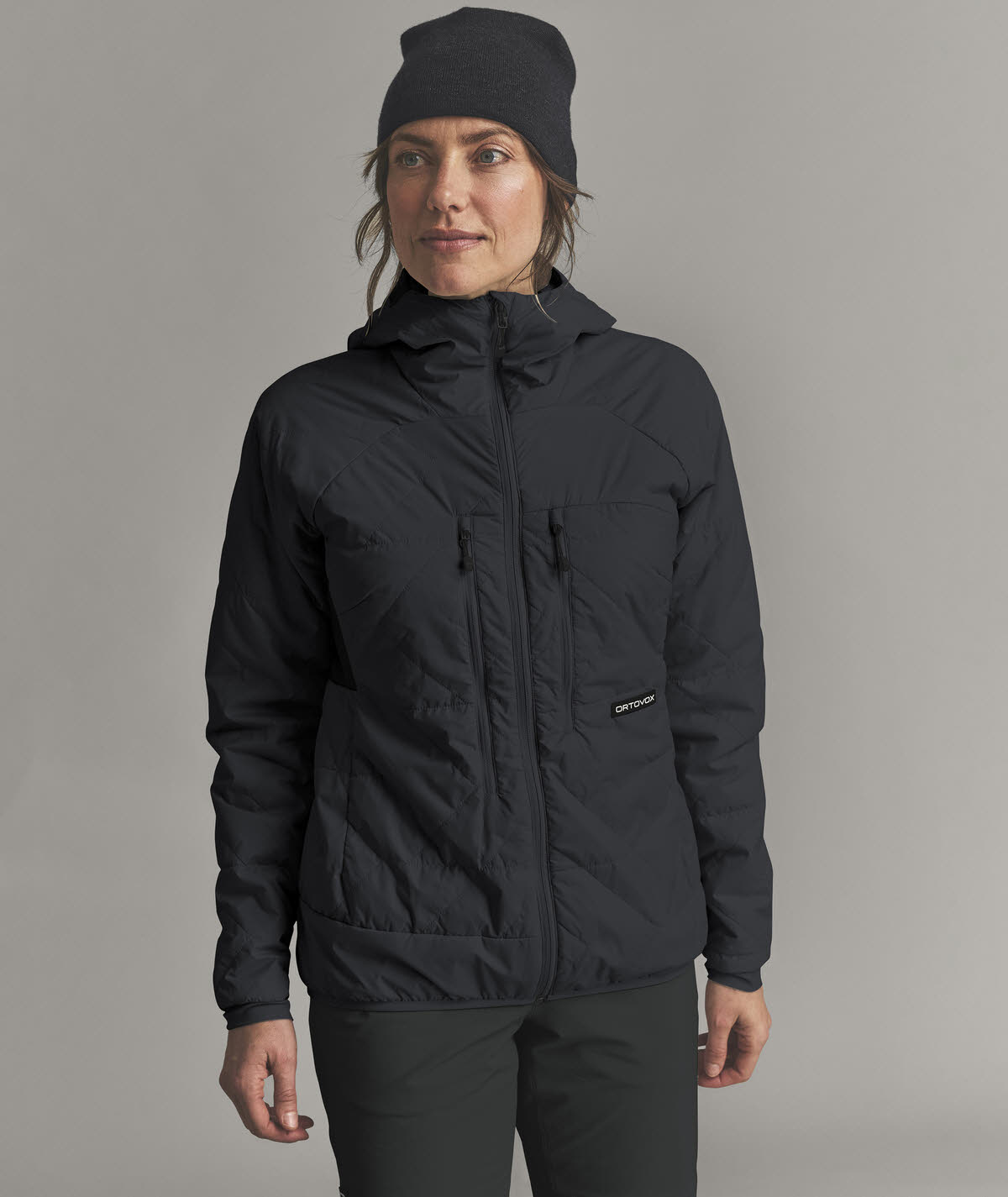 Ortovox Venet swisswool Daunenjacke Loftjacke Damen schwarz