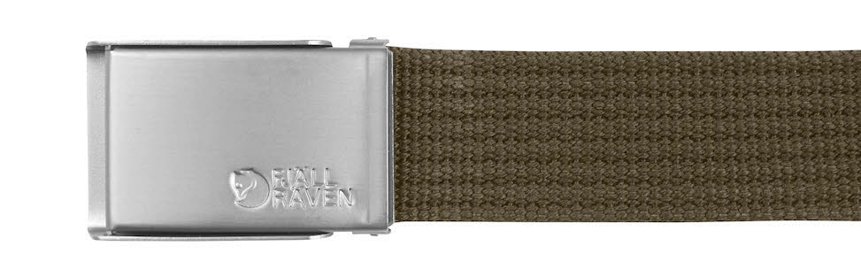Fjällräven Canvas Belt Gürtel Metallschnalle Segeltuchgürtel 4cm Unisex NEU