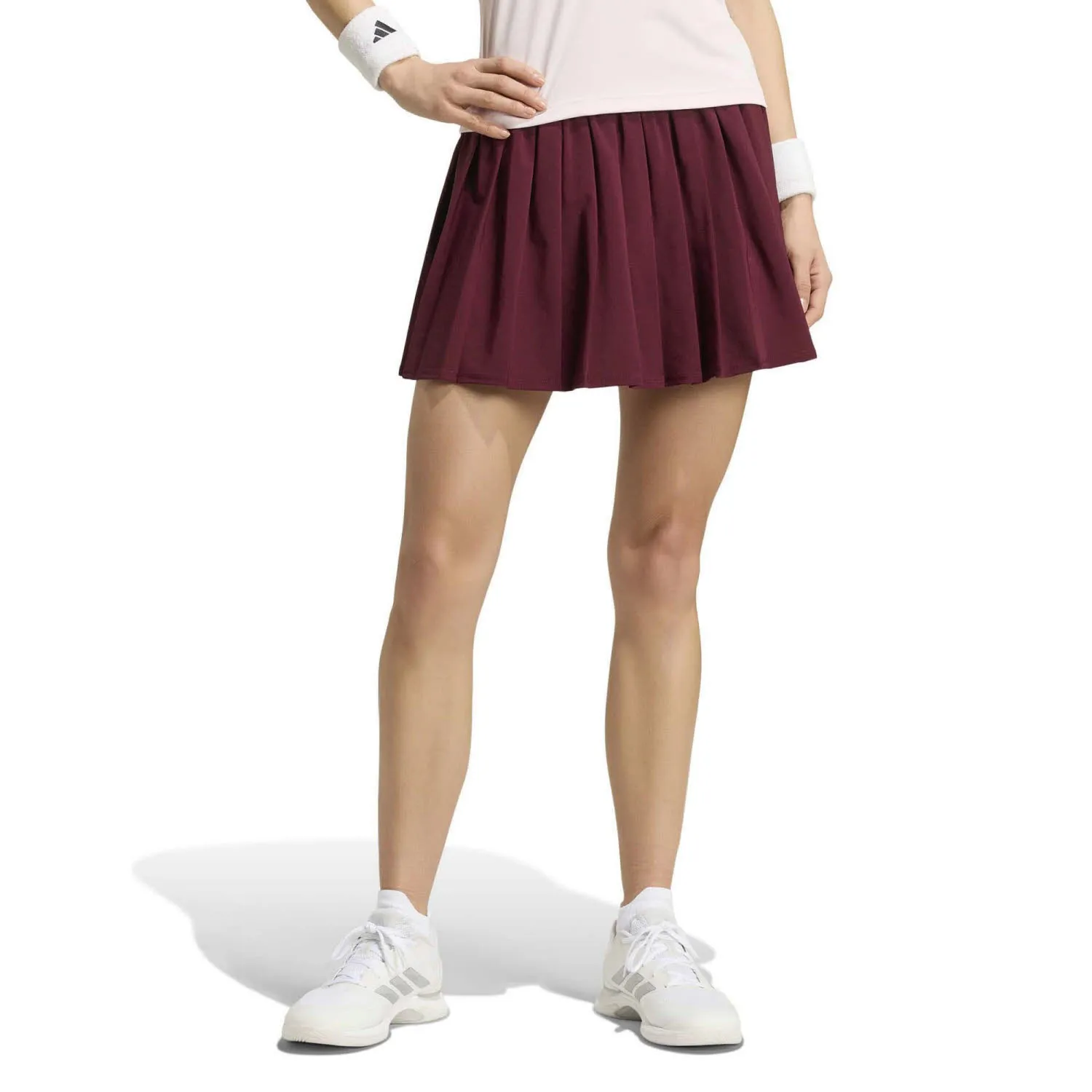 adidas CLASSIC SKIRT Damen Rock Tennisrock maroon