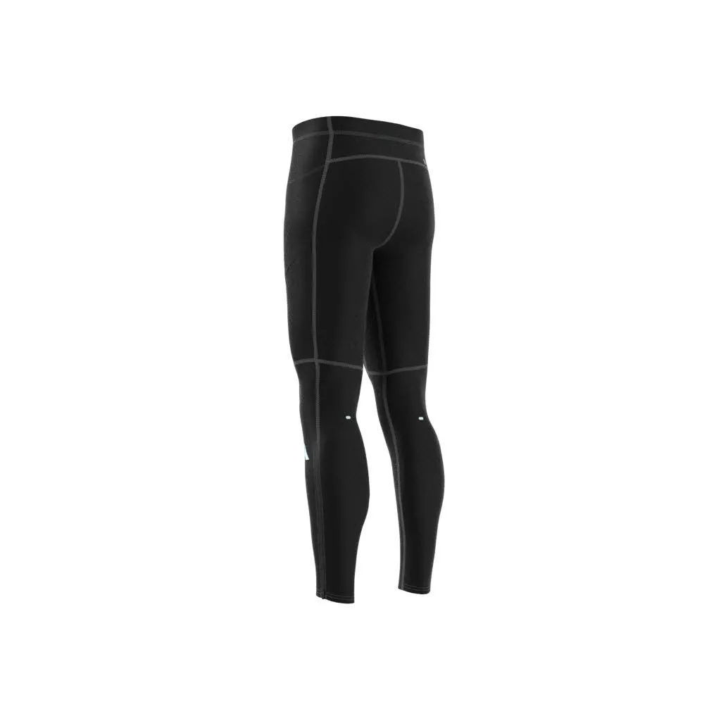 adidas Own The Run Leggings Herren Sporttights Lauftights schwarz NEU