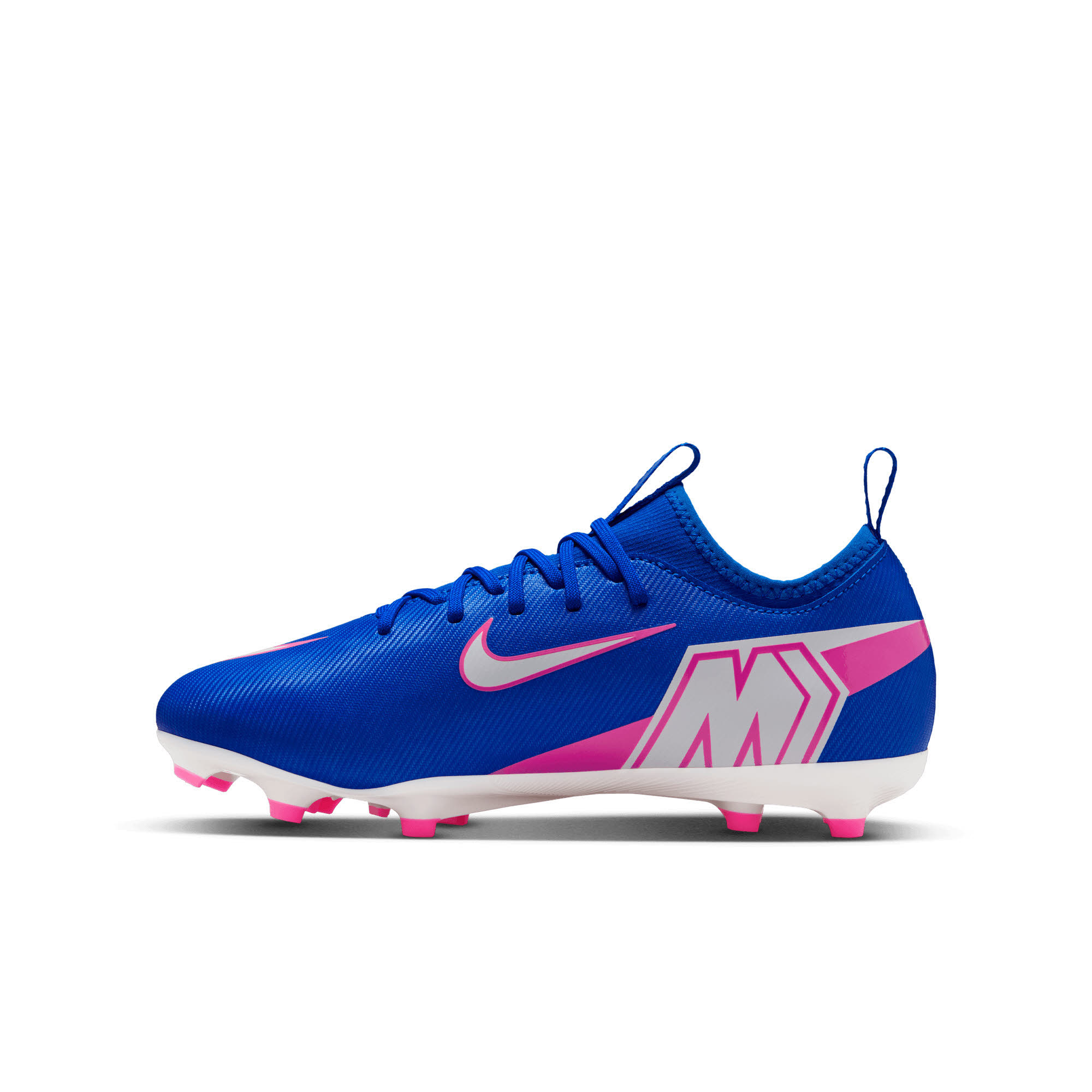 Nike Jr. Mercurial Vapor 16 Academy MG Kinder Fußballschuhe Stollen blau/weiß