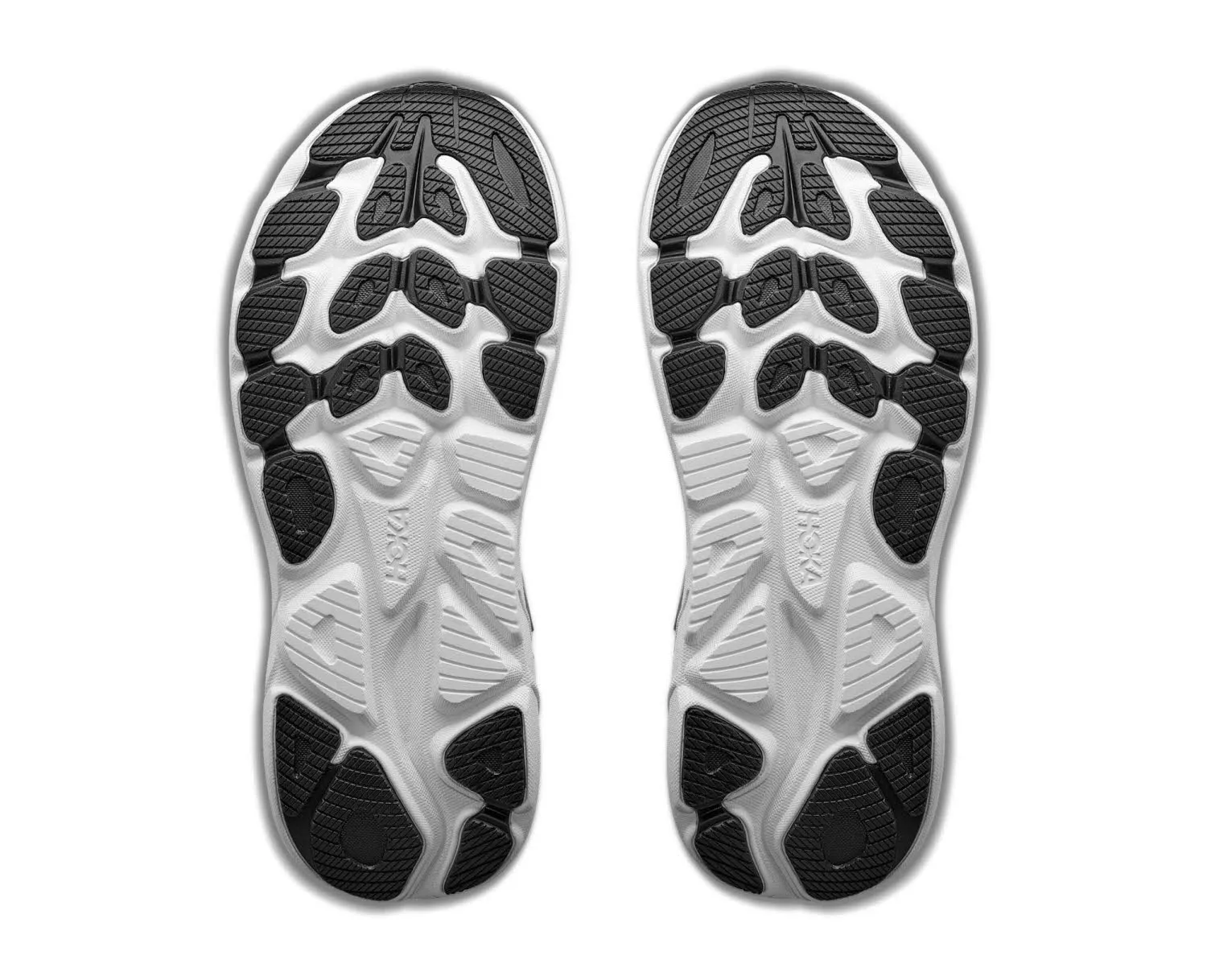 Hoka Clifton 11 Damen Laufschuhe Joggingschuhe schwarz/weiß
