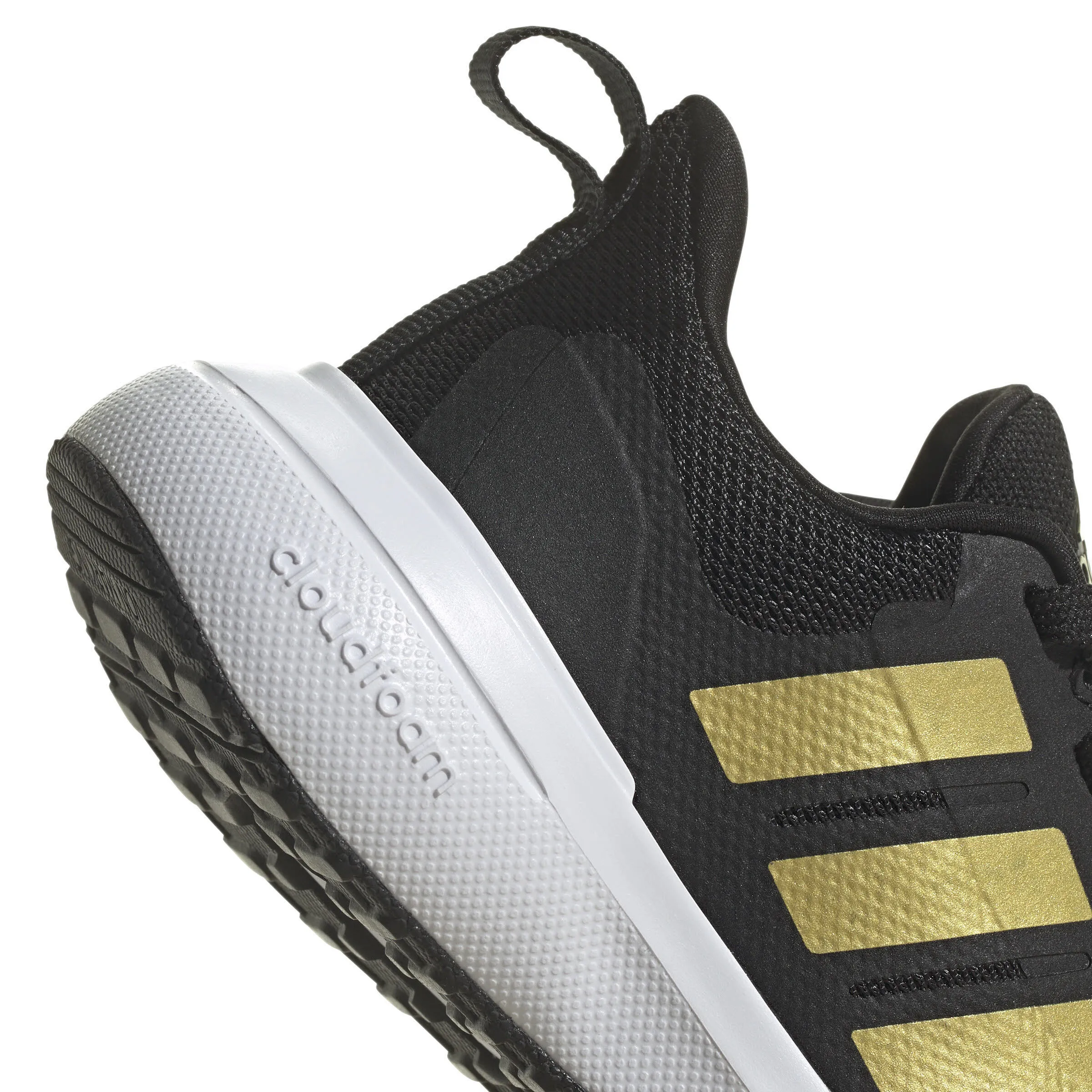 adidas FortaRun 2.0 Mädchen Sneaker Sportschuhe schwarz/gold