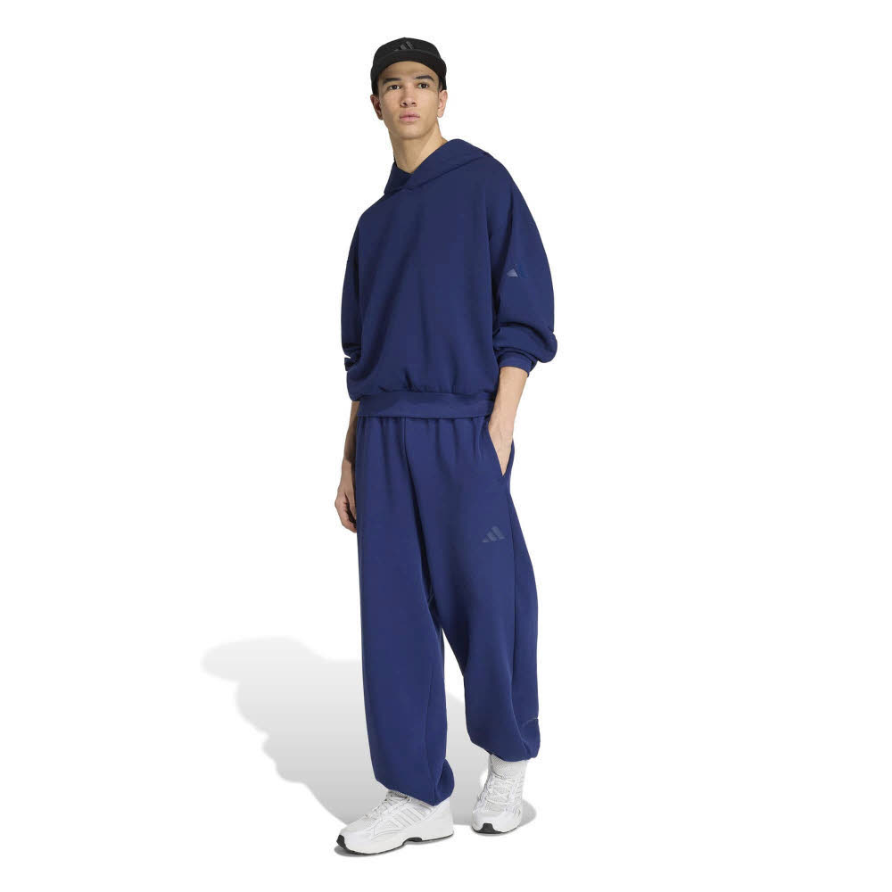 adidas SOFT LUX PANTS Herren Joggninghose Trainingshose Sporthose dark blue