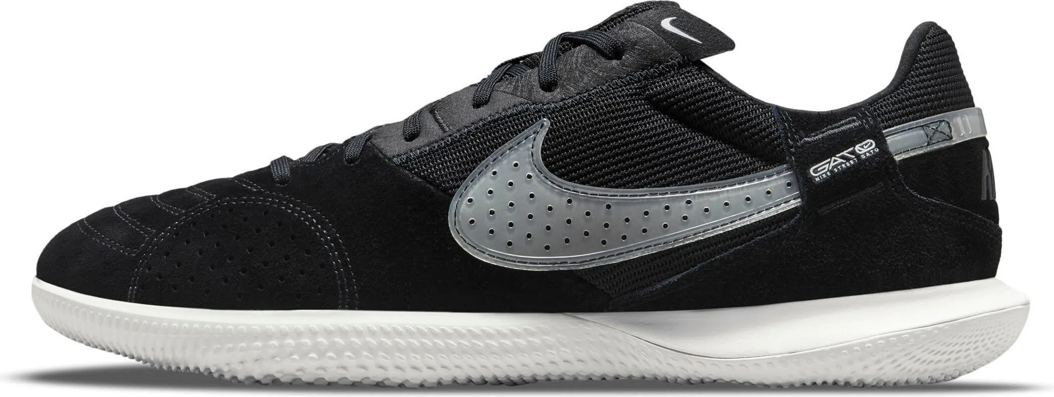 NIKE STREETGATO SOCCER SHOES Herren Fußballschuhe Hallenschuhe schwarz NEU