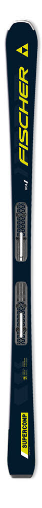 Fischer RC4 SUPERCOMP SLR + RS 10 SLR Allround Ski Fortgeschrittene 25/26 schwarz/gelb