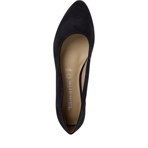 Tamaris Damen Ballerina dunkelblau