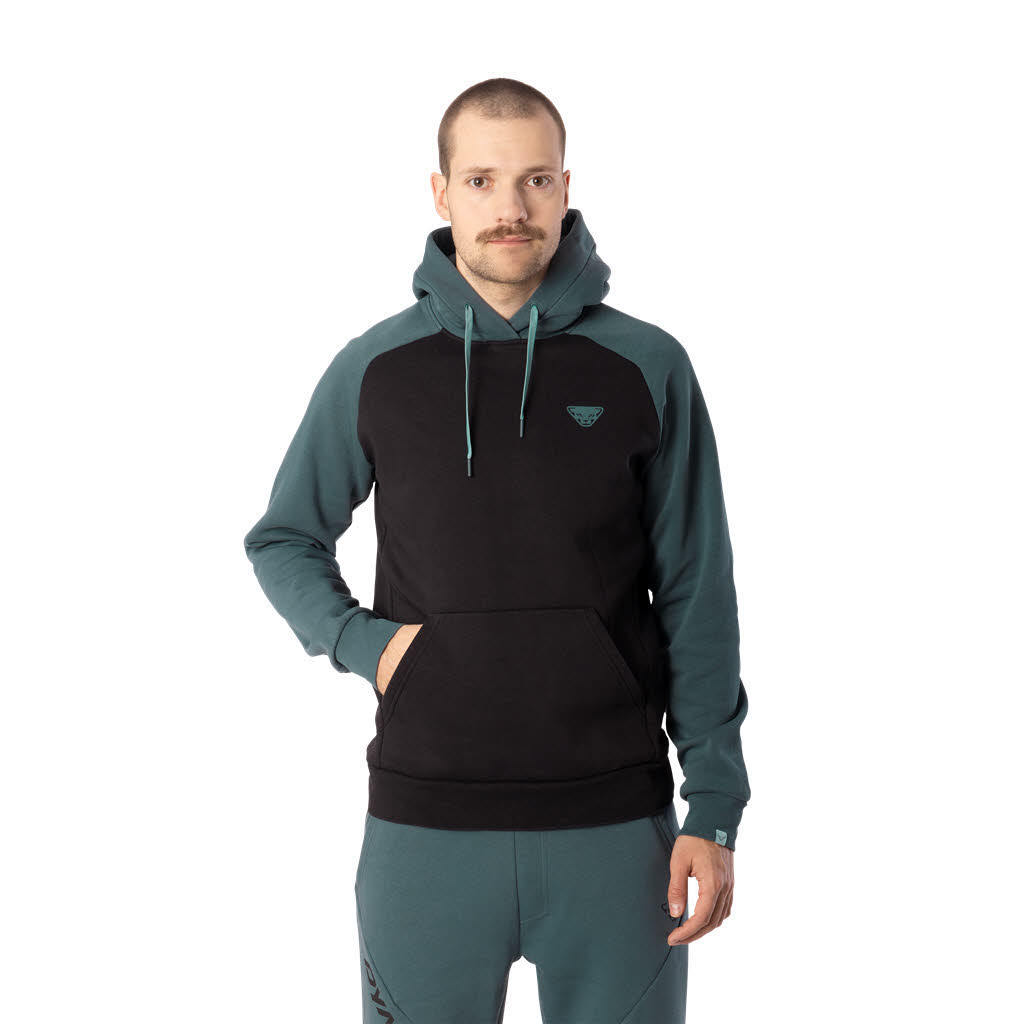 Dynafit 24/7 HOODY M Sweatshirt Herren schwarz/grün