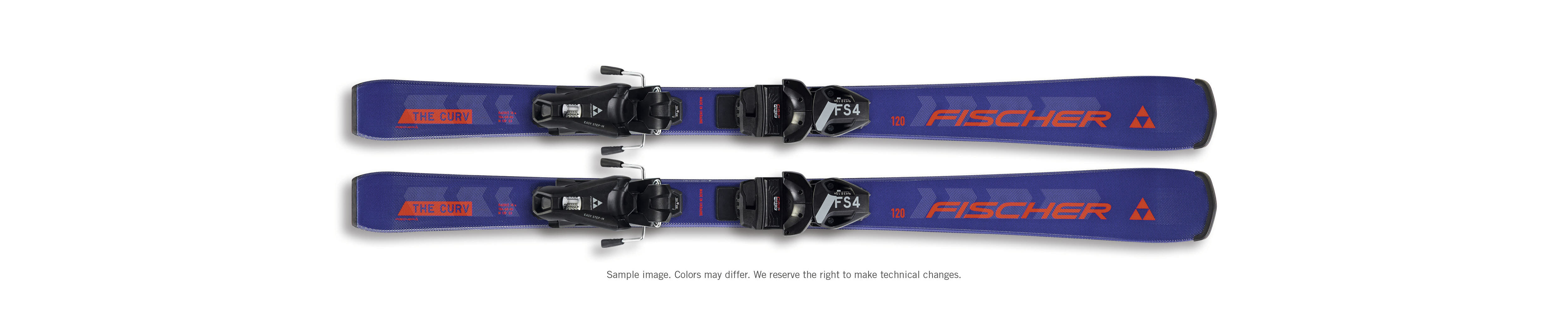 Fischer The Curv Jr Kinder 23/24 Racing Ski Einsteiger blau