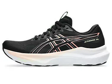 Asics GT-2000 14 Damen Laufschuhe Joggingschuhe schwarz/sun coral