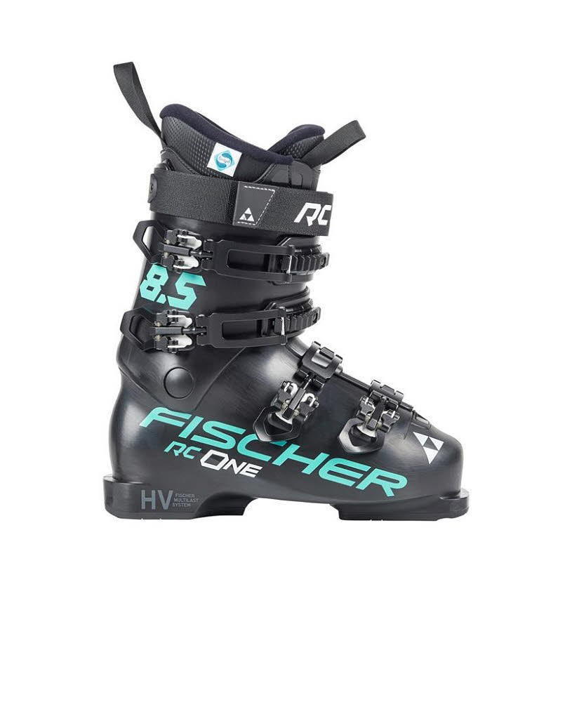 Fischer RC ONE 8.5 Damen Skischuhe Skiboots High Volume celeste/black