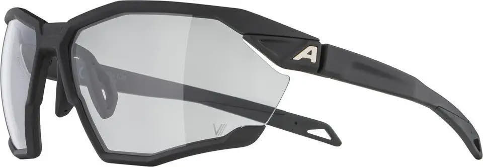 Alpina TWIST SIX V Unisex Sportbrille Radsportbrille Sonnenbrille black matt