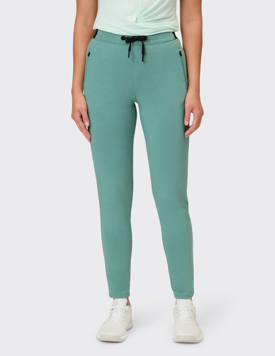 Venice Beach SHELLY Damen Sweathose Jogginghose lang hellgrün