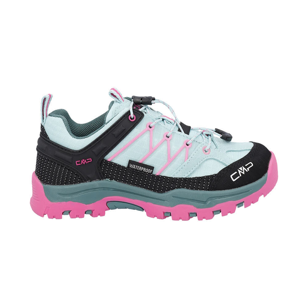 CMP KIDS RIGEL LOW TREKKING SHOES WP Mädchen Wanderschuhe opale/bubblegum