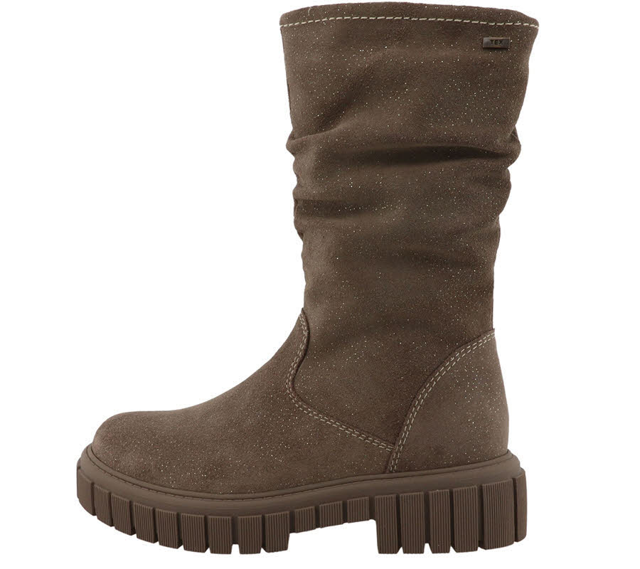 Lurchi Lina-TEX Mädchen Winterstiefel Outdoorstiefel taupe