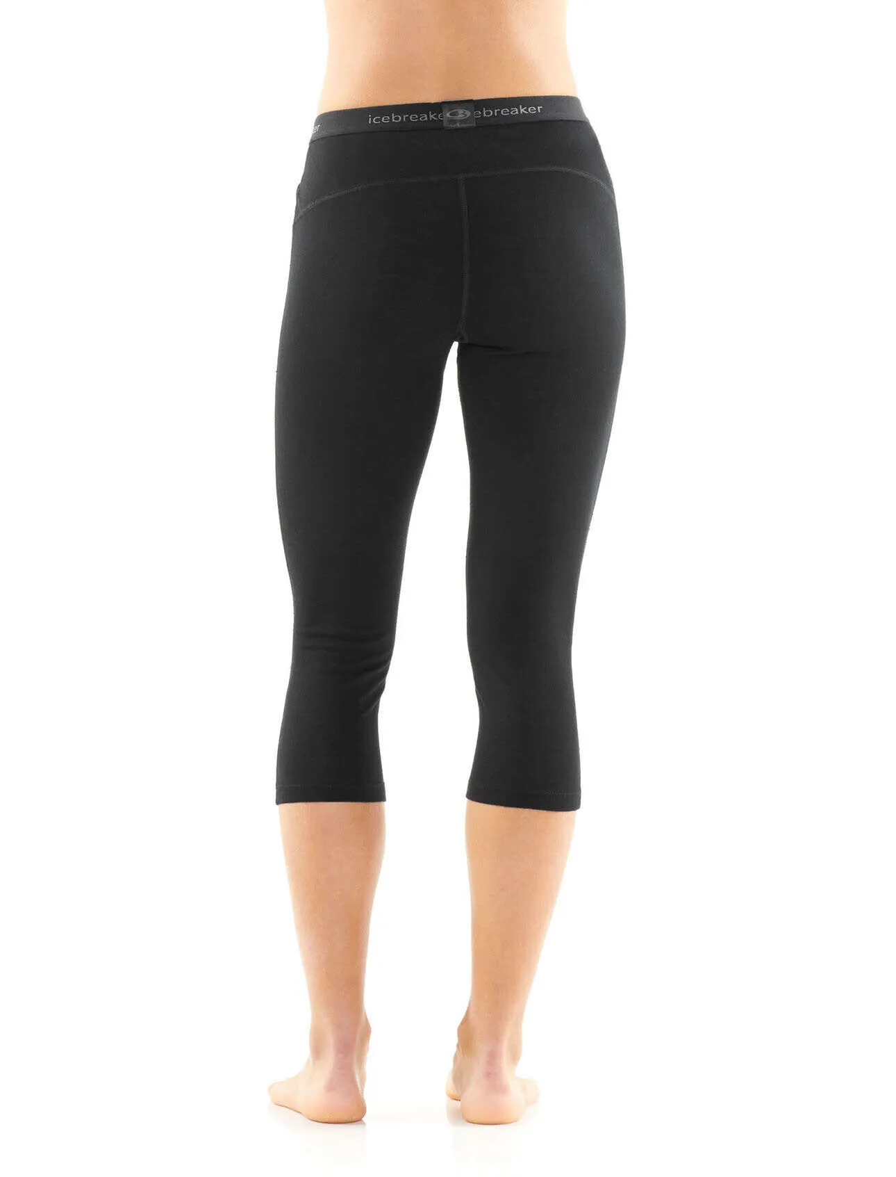 Icebreaker Wmns 200 Oasis Legless Damen Baselayer Unterteil schwarz NEU