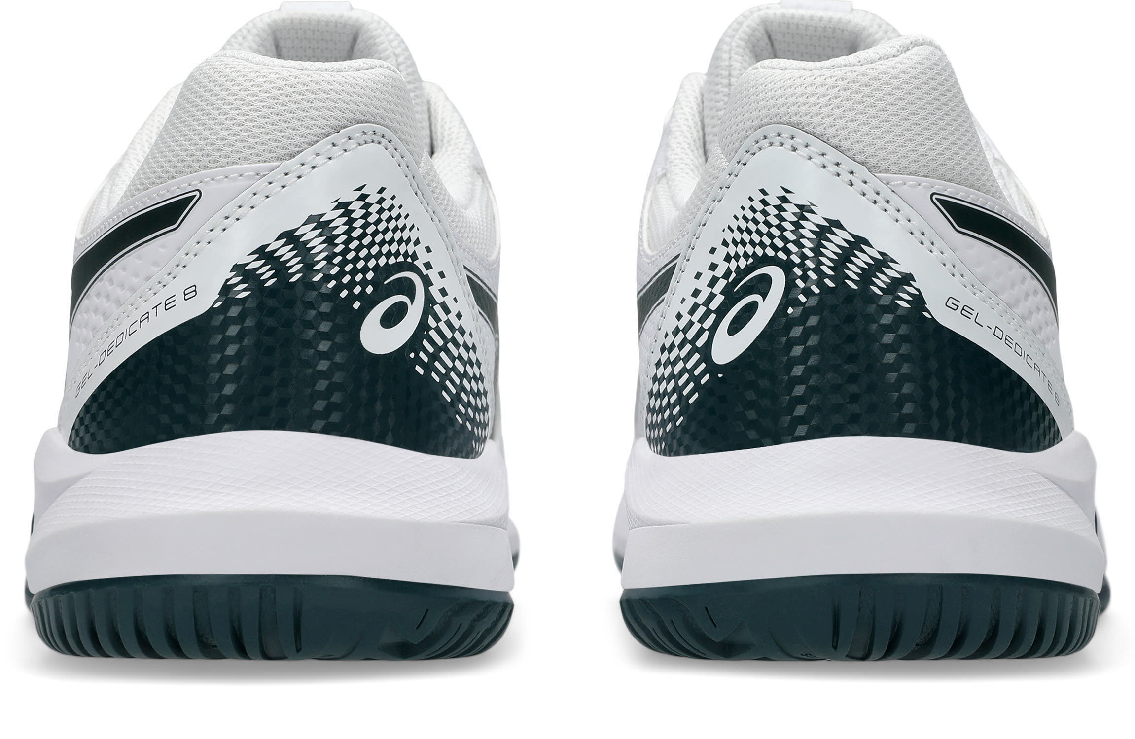 Asics GEL-DEDICATE 8 Tennisschuhe Herren weiß dunkelgrün