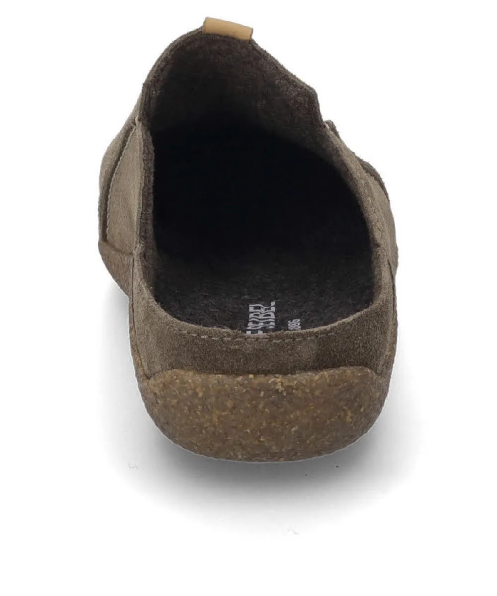 Josef Seibel Herren Pantolette grau