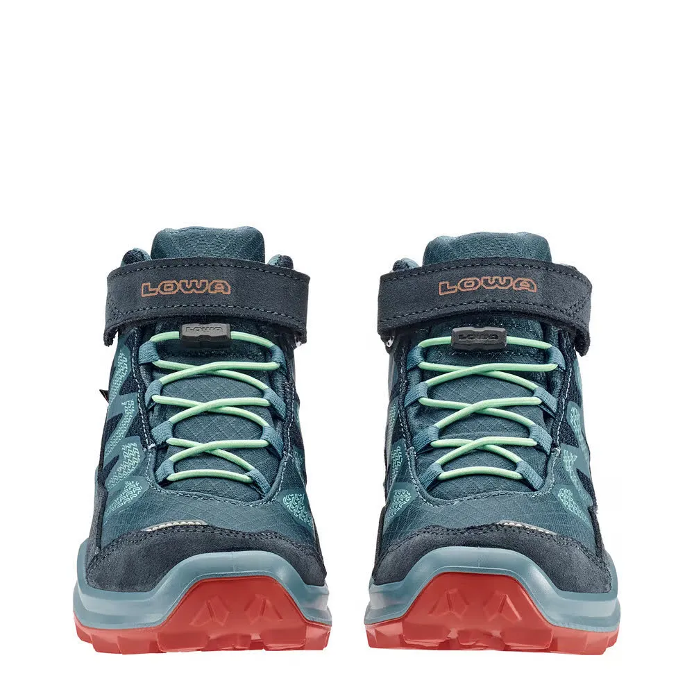 Lowa MADDOX PRO GTX MID VC JR Kinder Wanderschuhe High navy/rauchblau