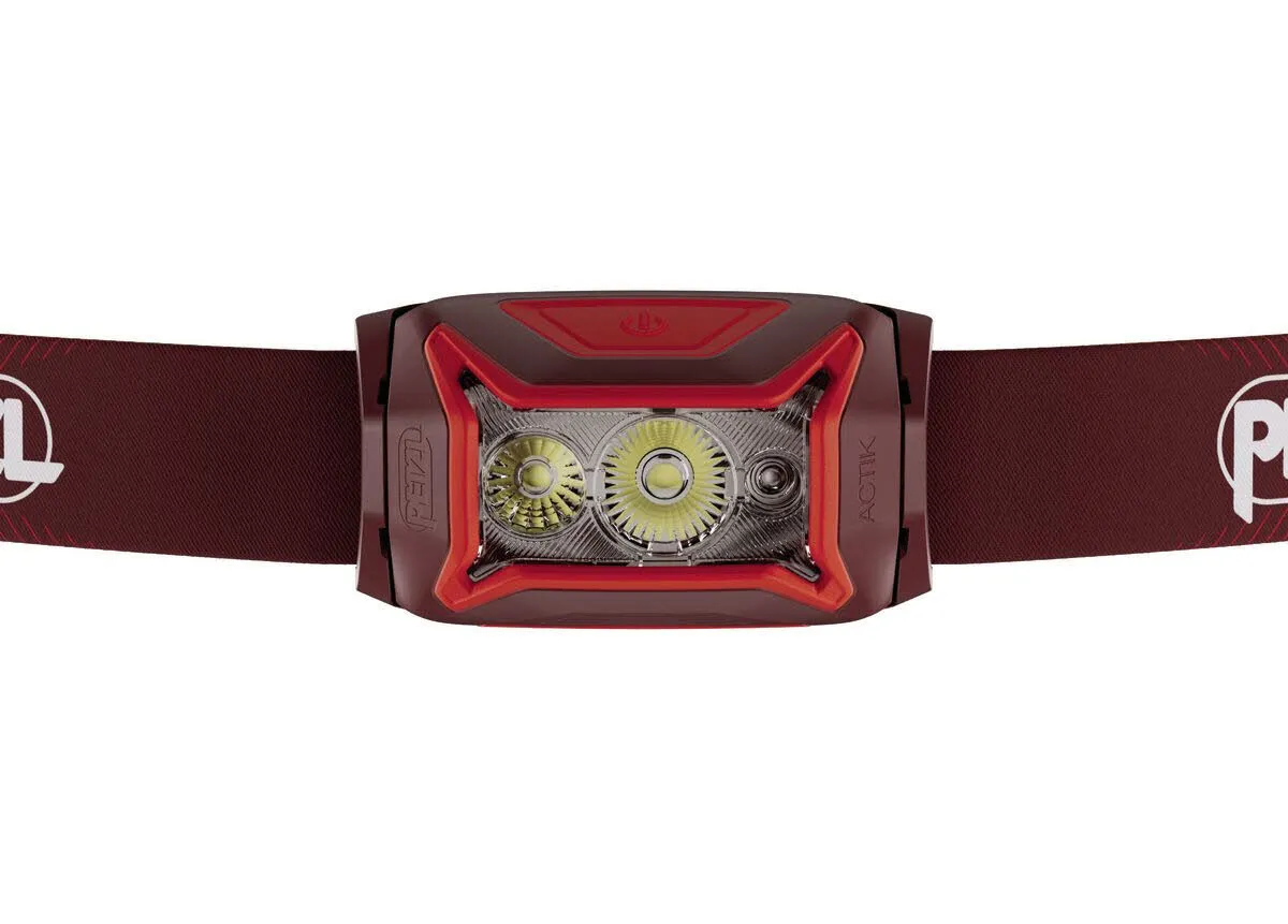 PETZL ACTIK CORE Unisex Stirnlampe 625 Lumen rot