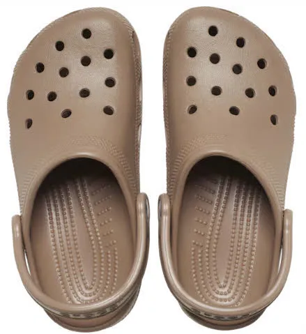 Crocs Classic Clog Hausschuh Gartenschuh Unisex Latte hellbraun