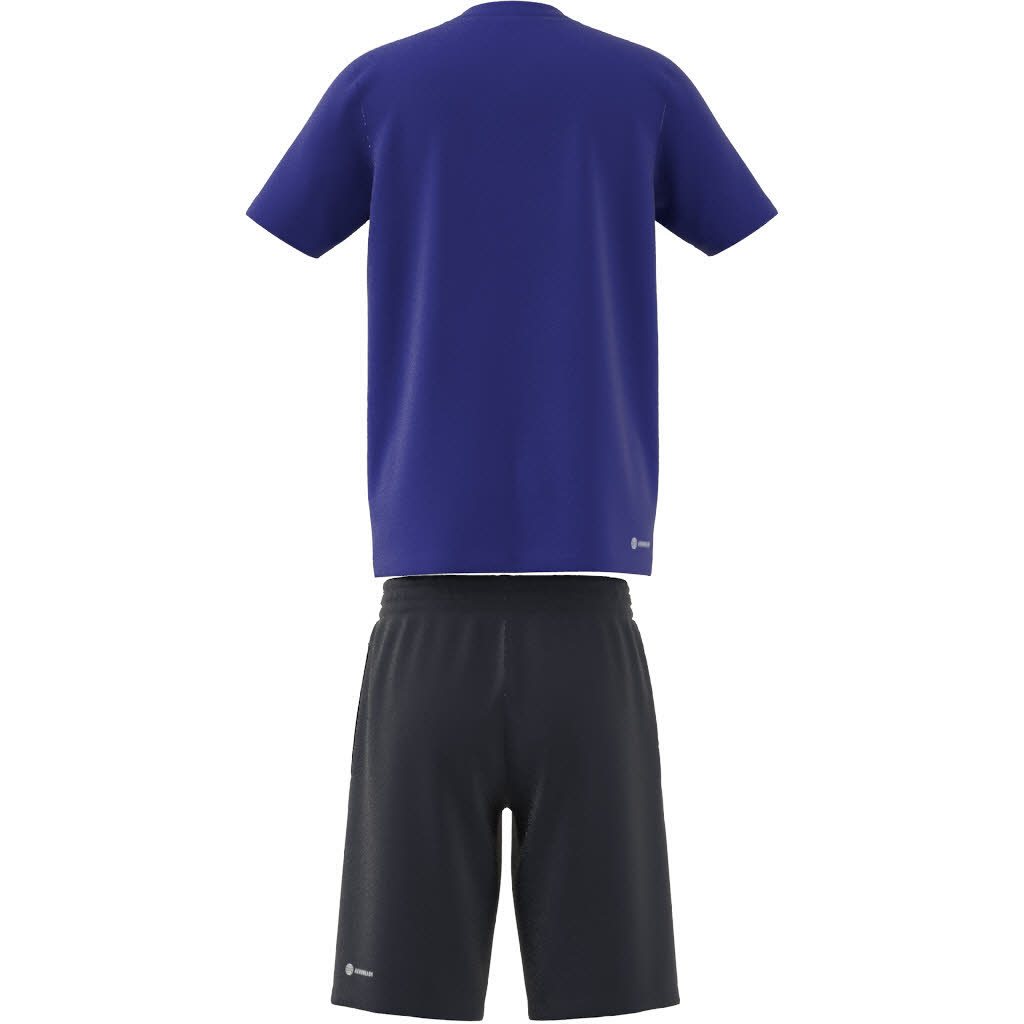 adidas Train Essentials AEROREADY 3-Streifen Regular-Fit Training Set Kinder blau
