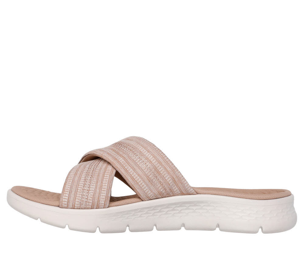Skechers GO WALK FLEX SANDAL – IMPRESSED Damen Sandalen rosa