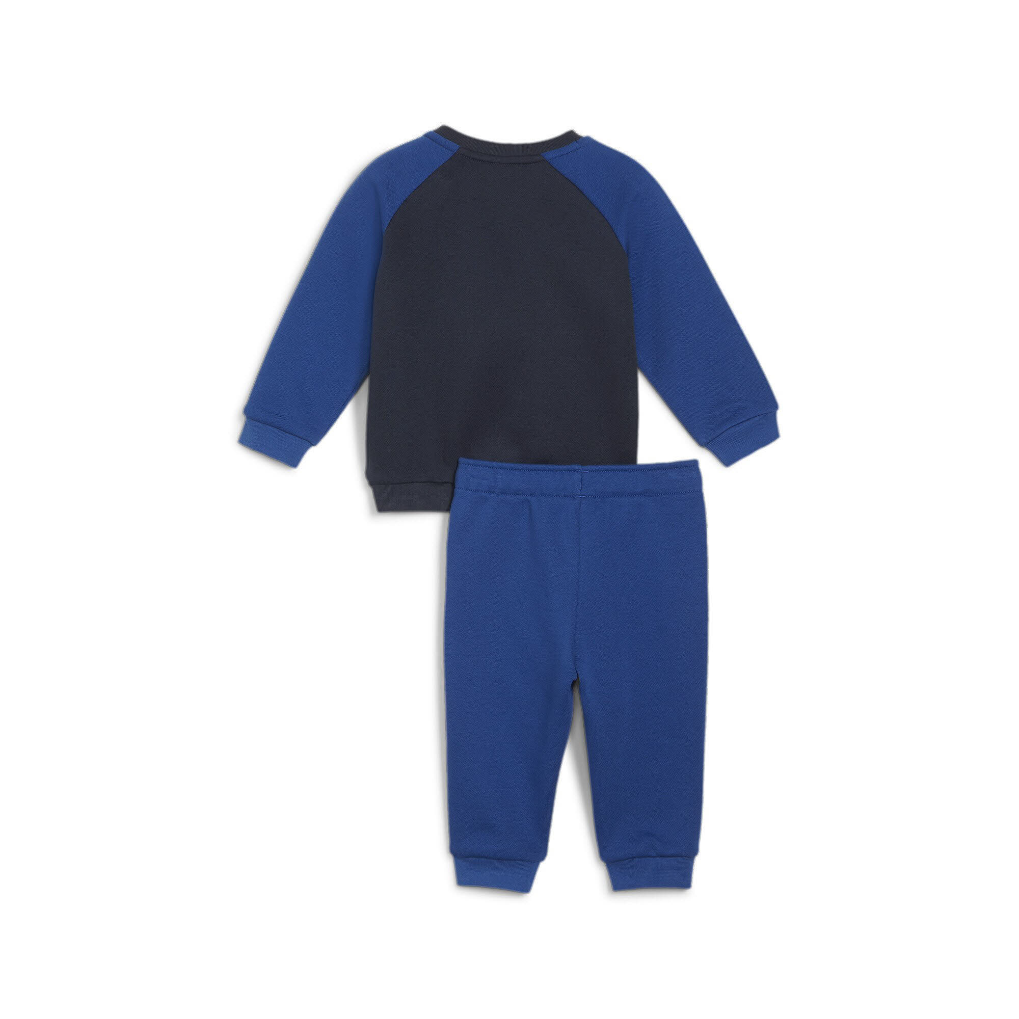 Puma Minicats ESS Raglan Jogger FL Jogginganzug Kleinkinder Babys Jungen blau schwarz