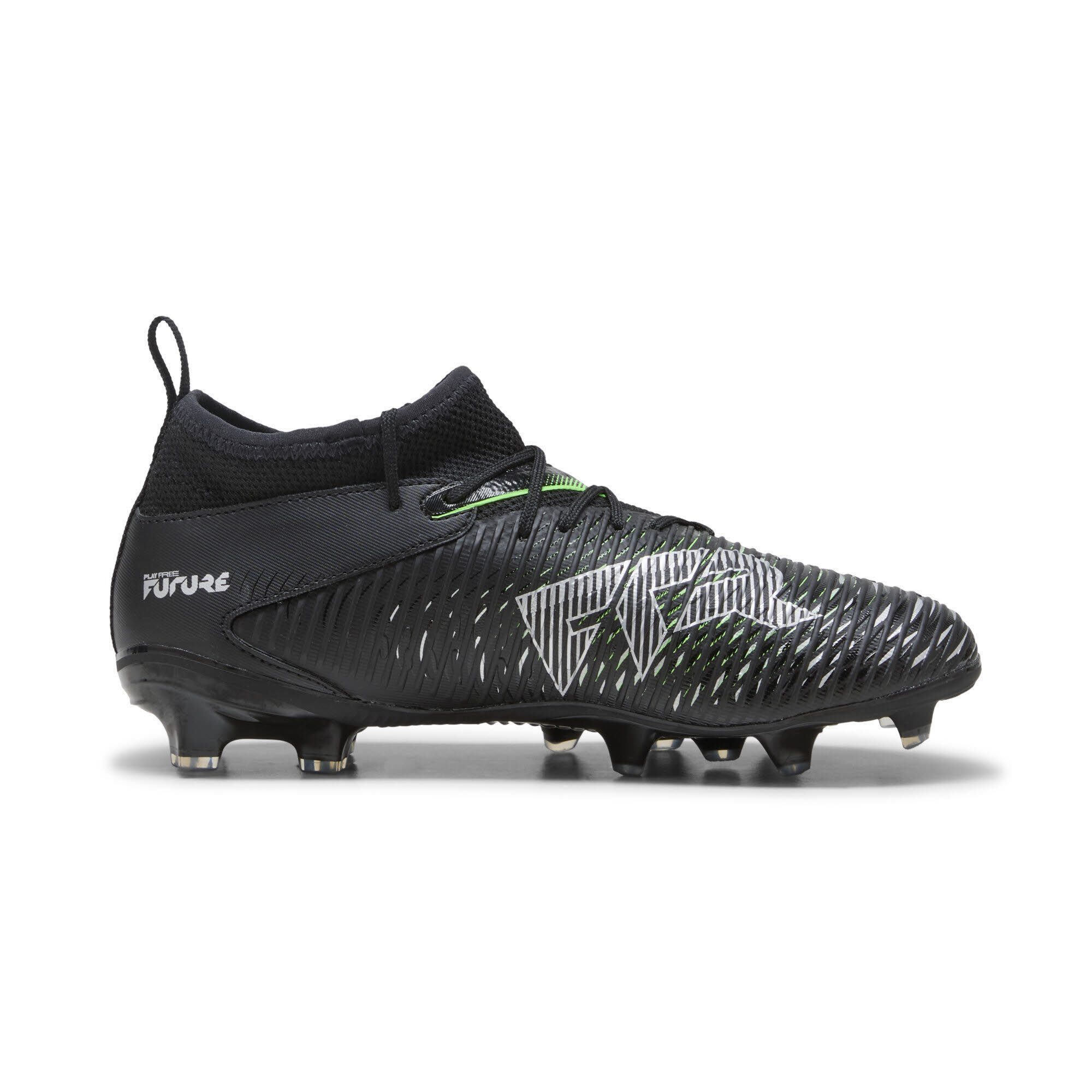 Puma FUTURE 8 MATCH FG/AG Jr Fußballschuhe Teenager schwarz