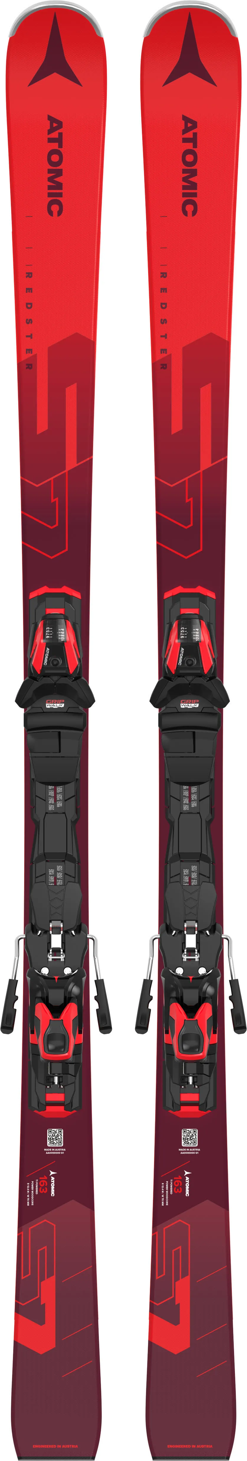 Atomic REDSTER S7 + M 12 GW Slalomcarver Ski Fortgeschrittene 23/24 rot NEU