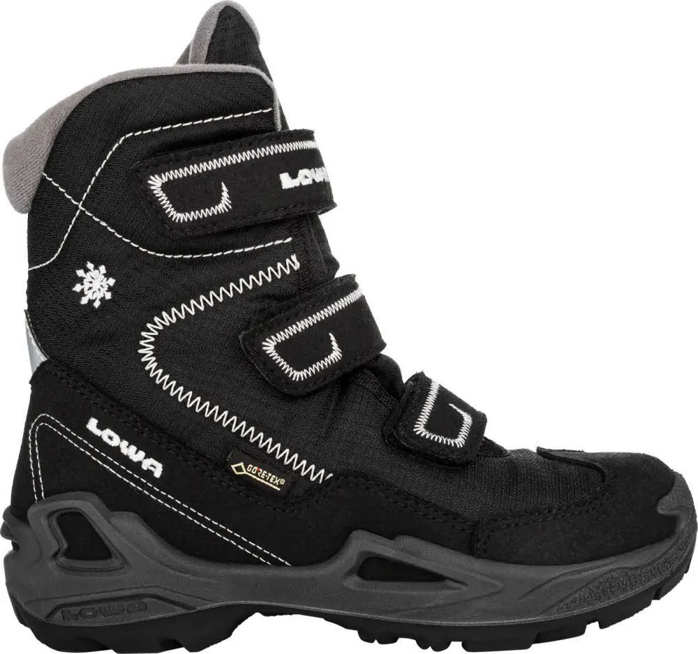 Lowa Milo GTX HI Kinder Winterschuhe Schneestiefel schwarz