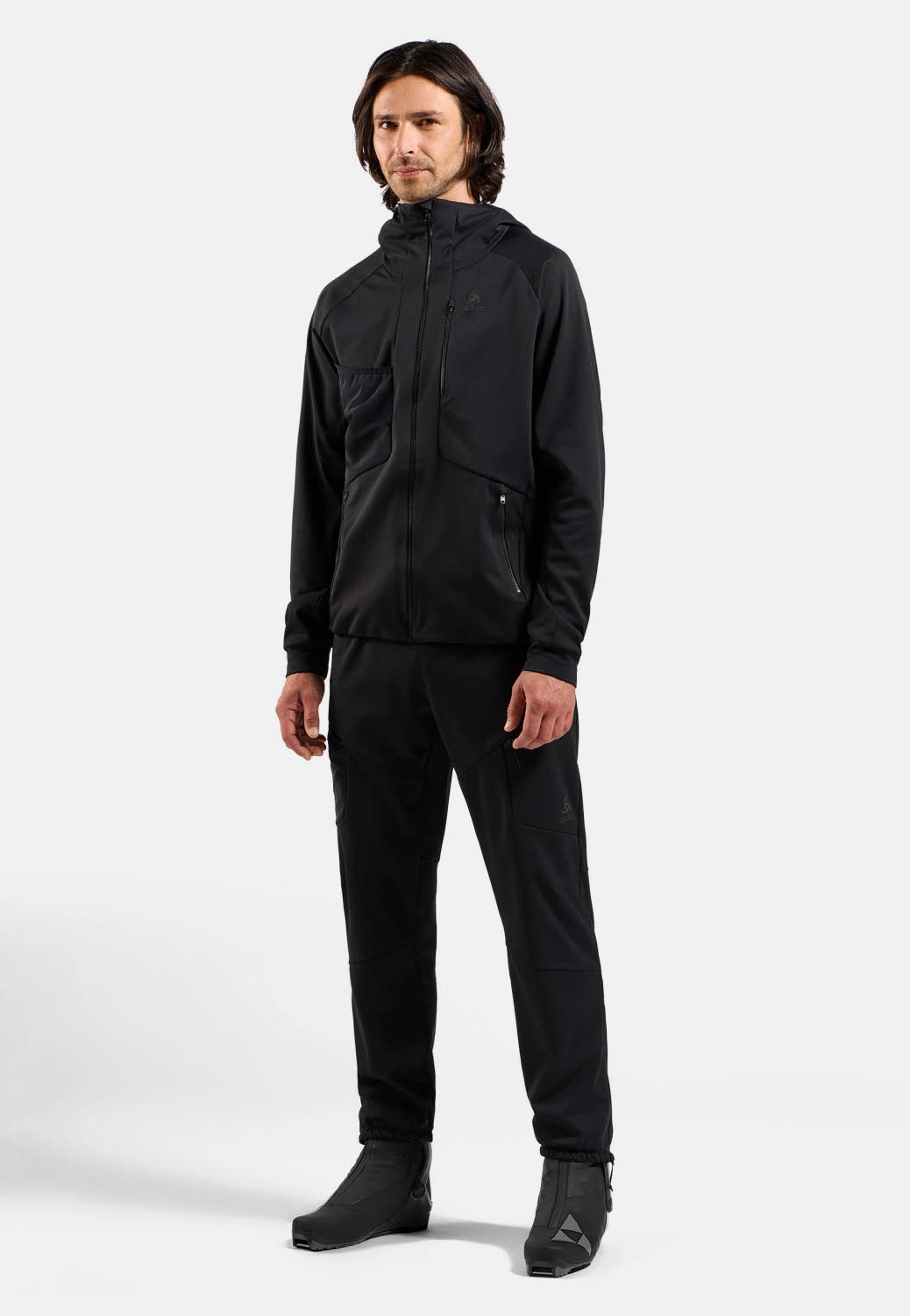 Odlo Zeroweight X-Warm Herren Langlaufhose schwarz