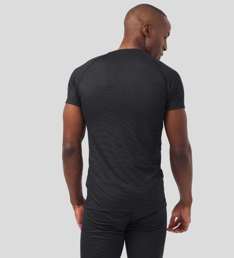Odlo Active F-Dry Light Herren T-Shirt Sportshirt Funktionsshirt schwarz