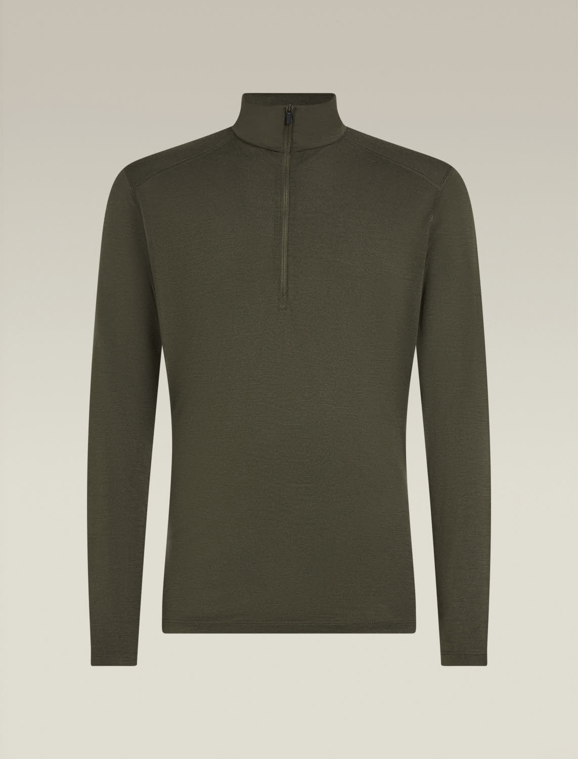 ICEBREAKER HE 200 Oasis LS Half Zip Herren Skirolli grün
