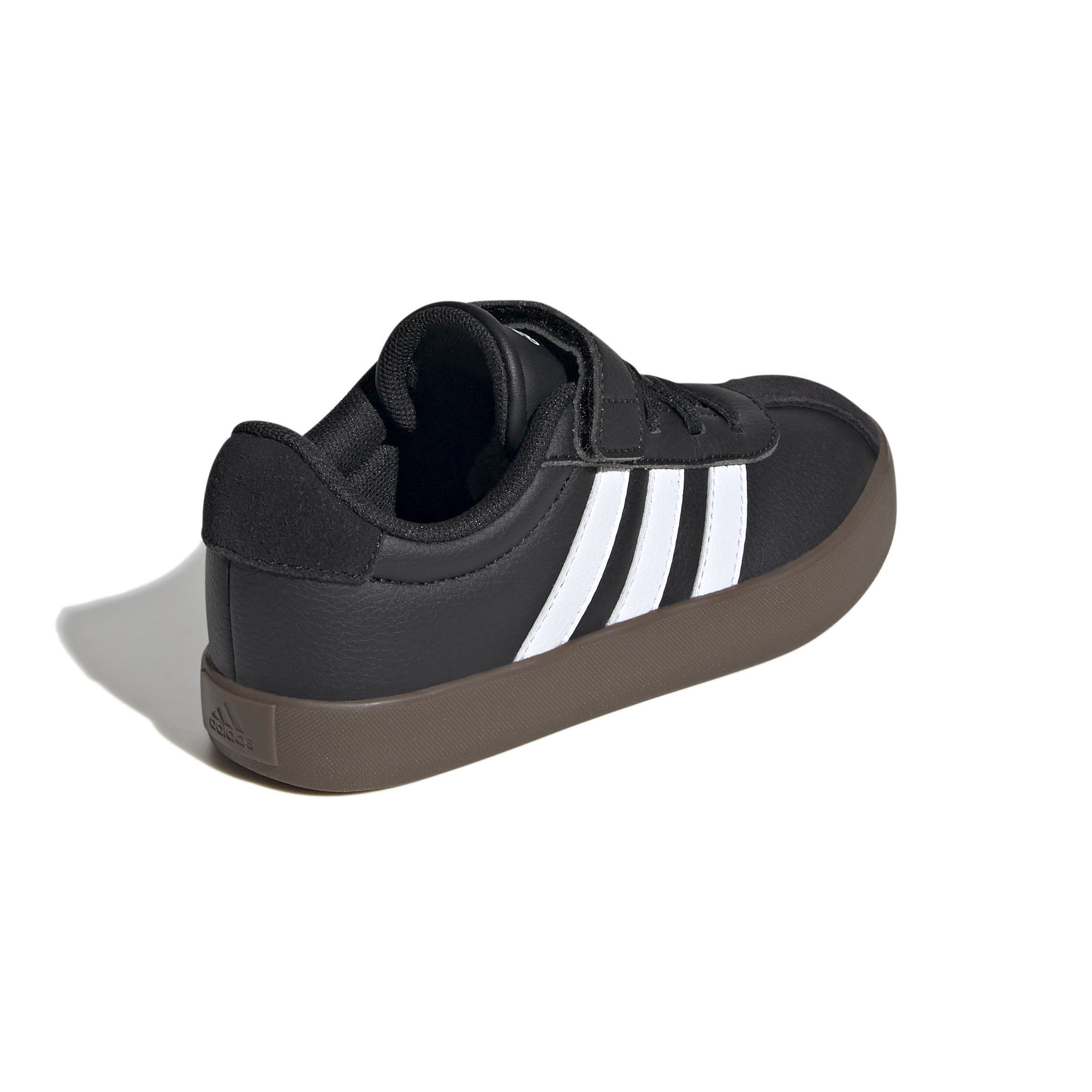 adidas VL COURT 3.0 EL C Kinder Sneaker Freizeitschuhe schwarz