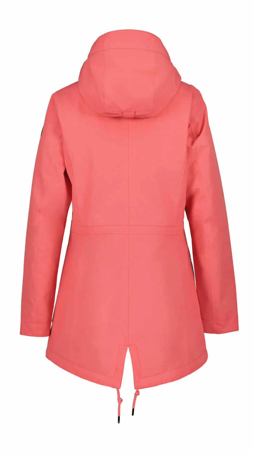Icepeak ADDIS Damen Outdoorjacke Allwetterjacke mandarine