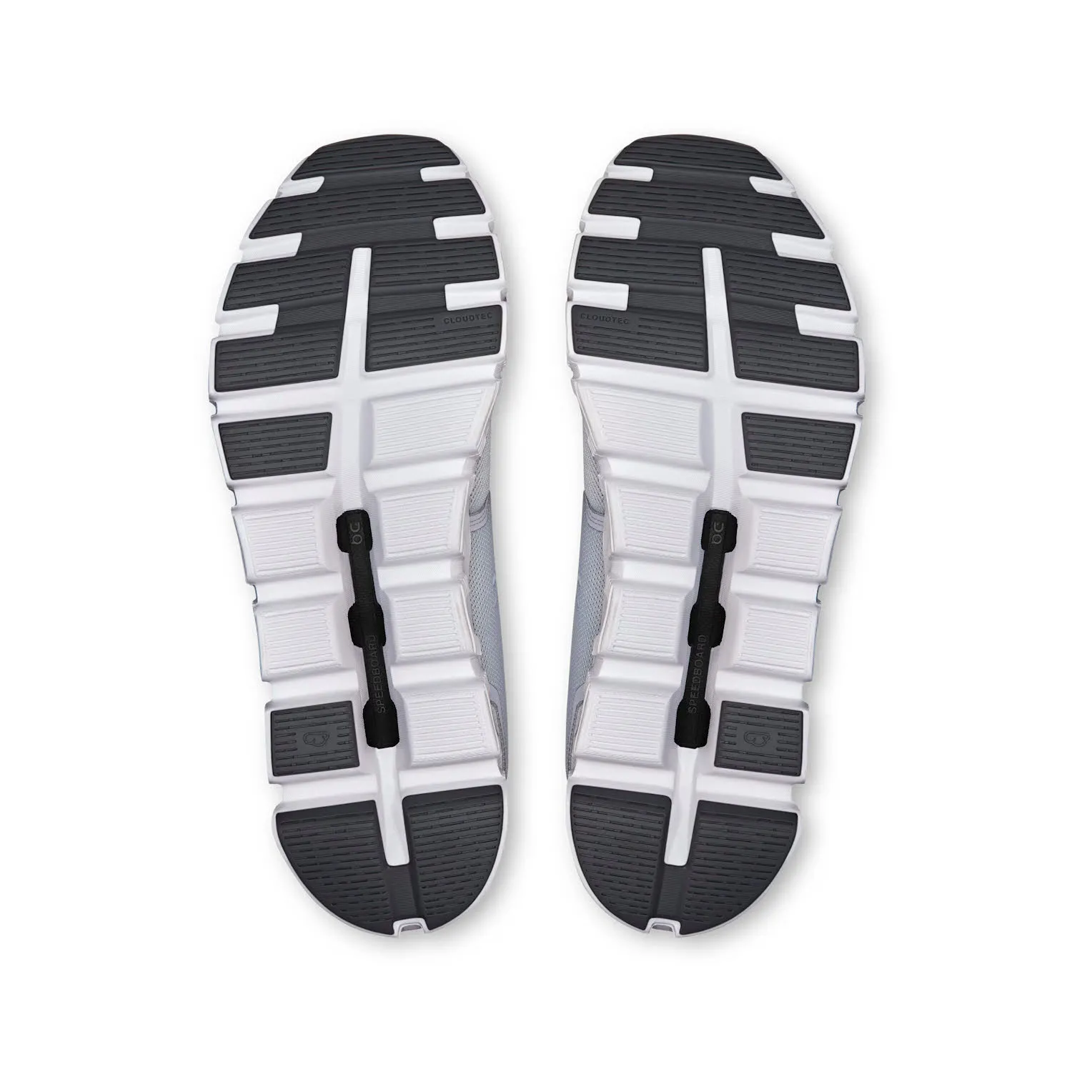 ON CLOUD 6 WIDE Herren Sneaker Freizeitschuhe glacier/white