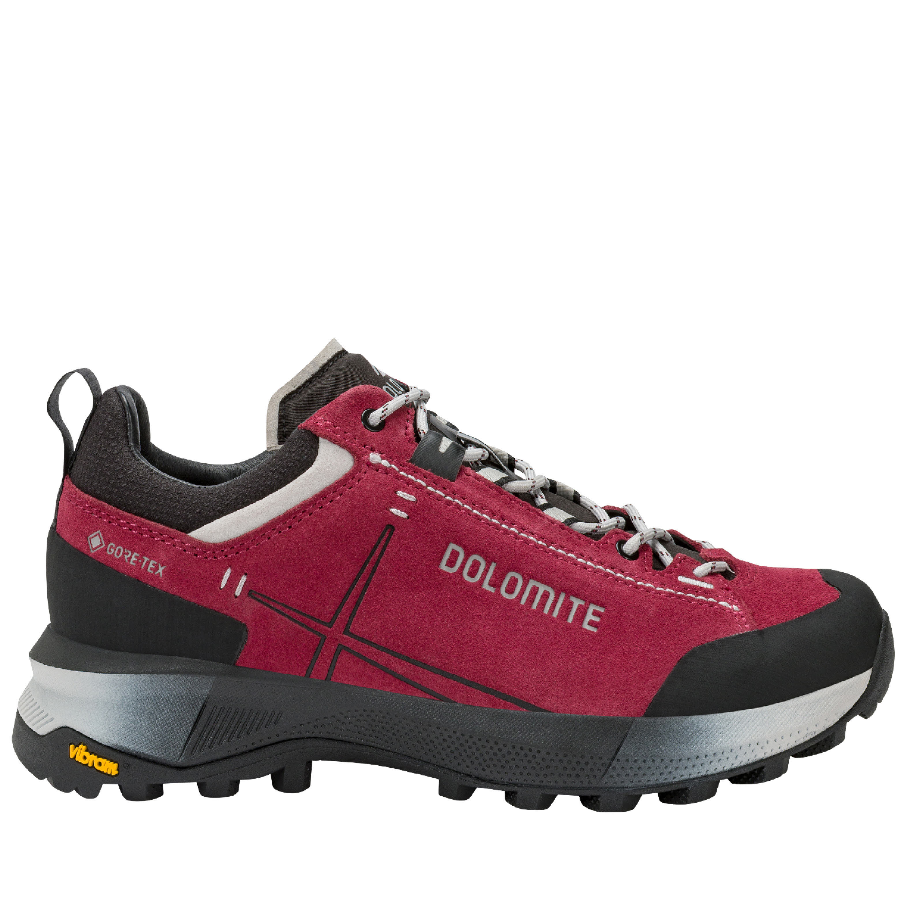 Dolomite Vernale Hike Low GTX Damen Wanderschuhe Trekkingschuhe rot
